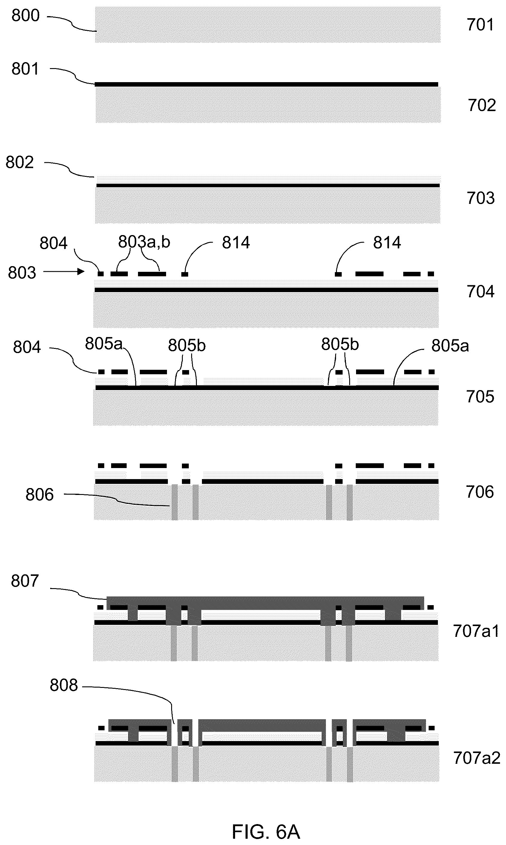Patent US12351451 Figure 6 – Fabrication of MEMS structures from fused silica for inertial sensors