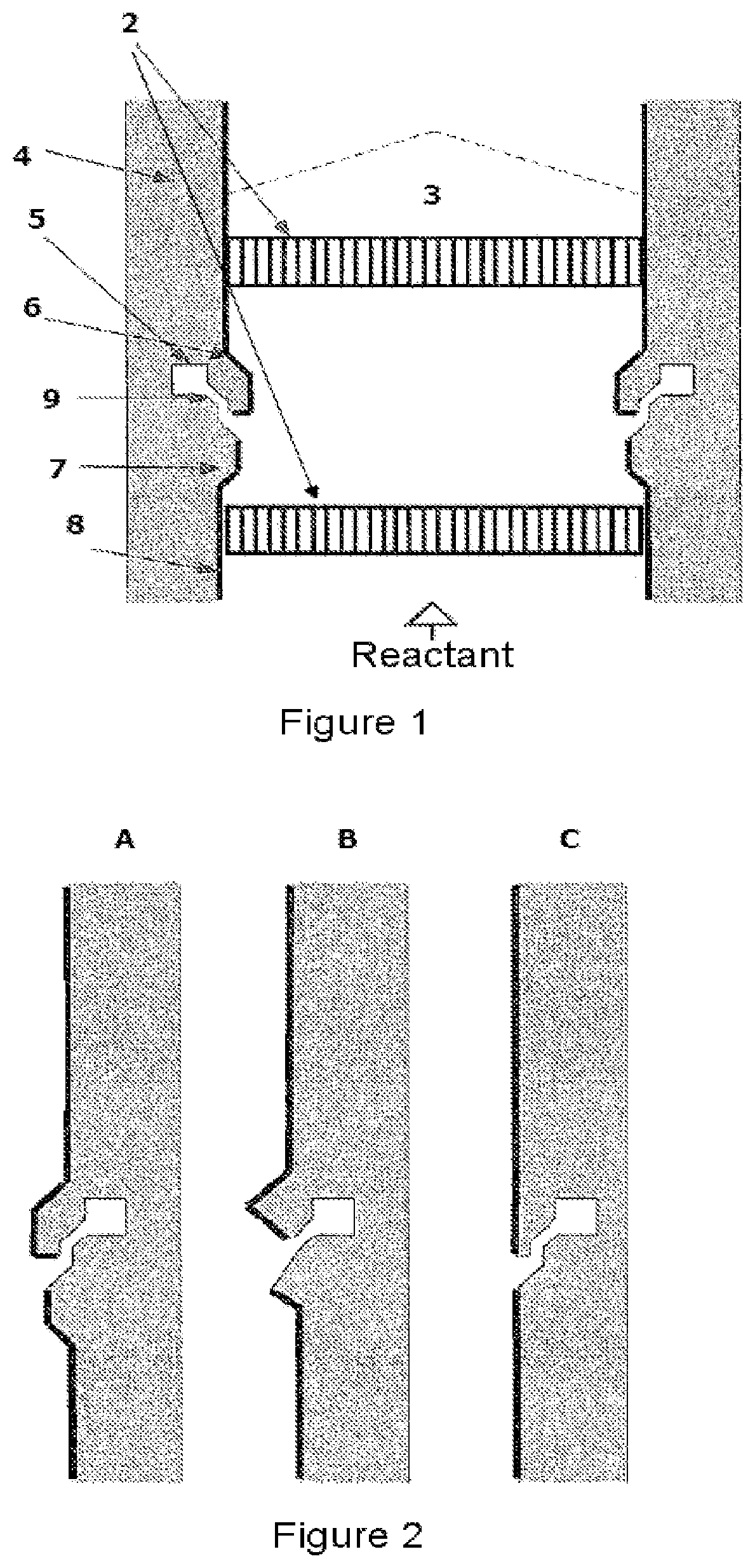 Patent US12351457 Figure 1 – Method and device for producing hydrogen and pyrolytic carbon from hydrocarbons