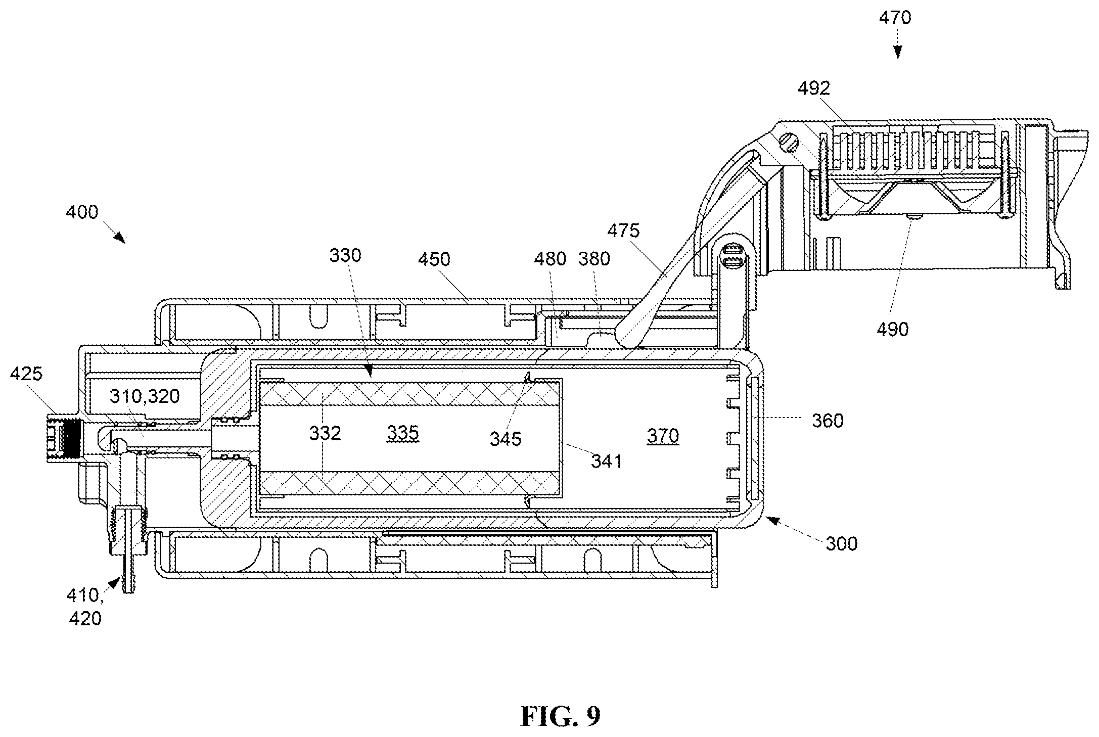 Patent US12351478 Figure 11 – System and method for manufacturing a system for filtering and disinfecting drinking water