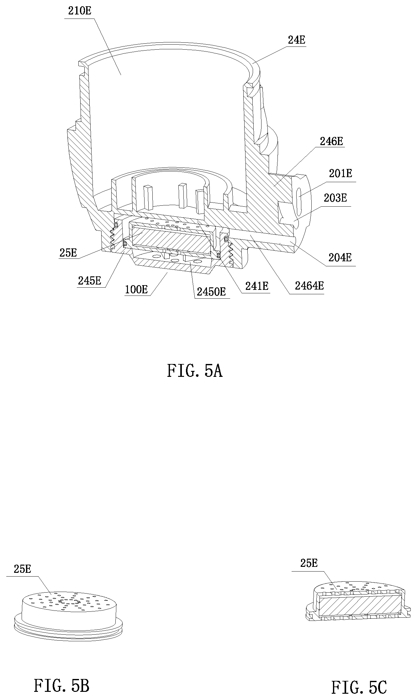 Patent US12351479 Figure 8 – Faucet water purifier and filtering device for use in faucet water purifier