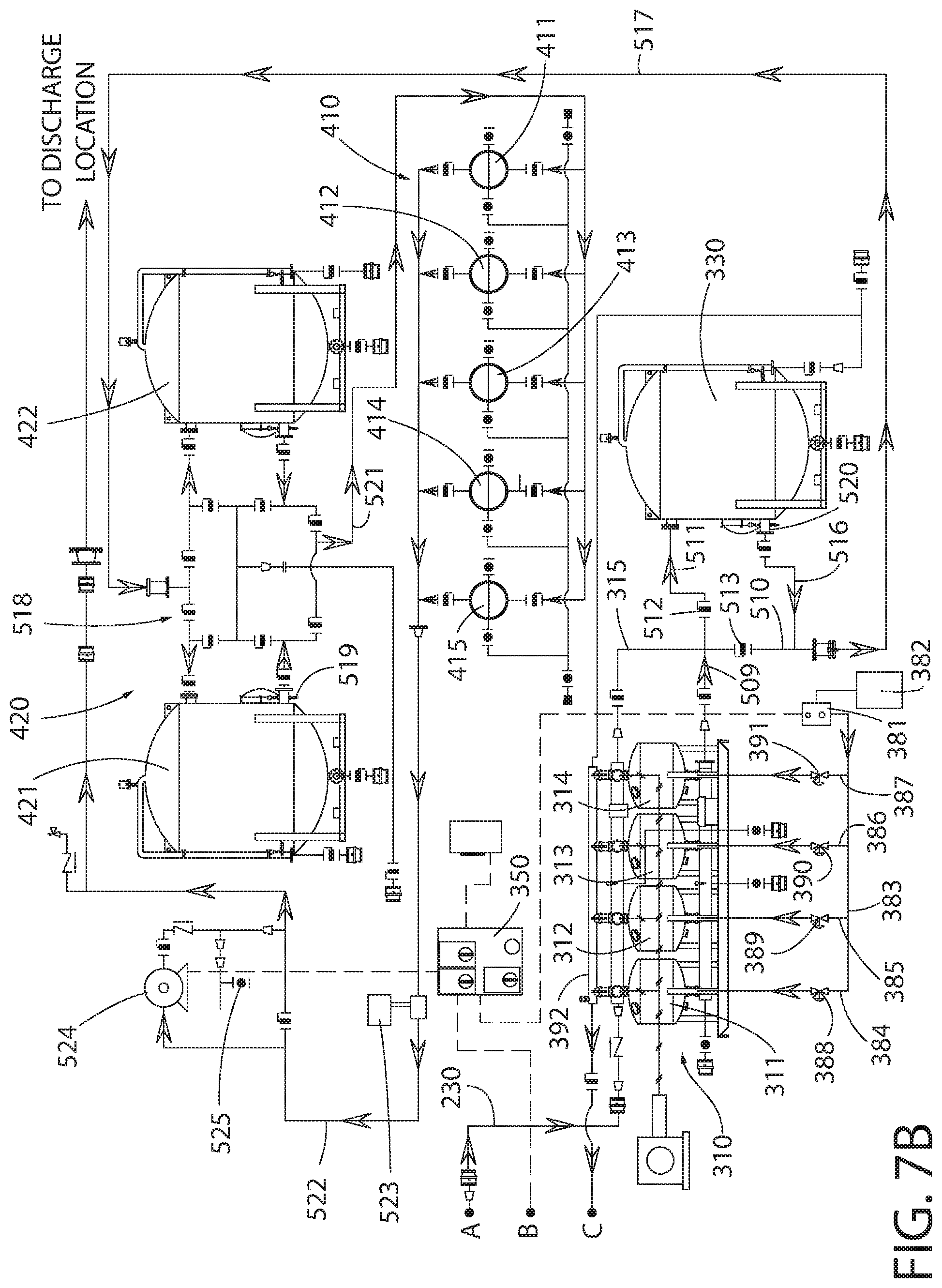 Patent US12351482 Figure 8 – Method for the treatment of wastewater