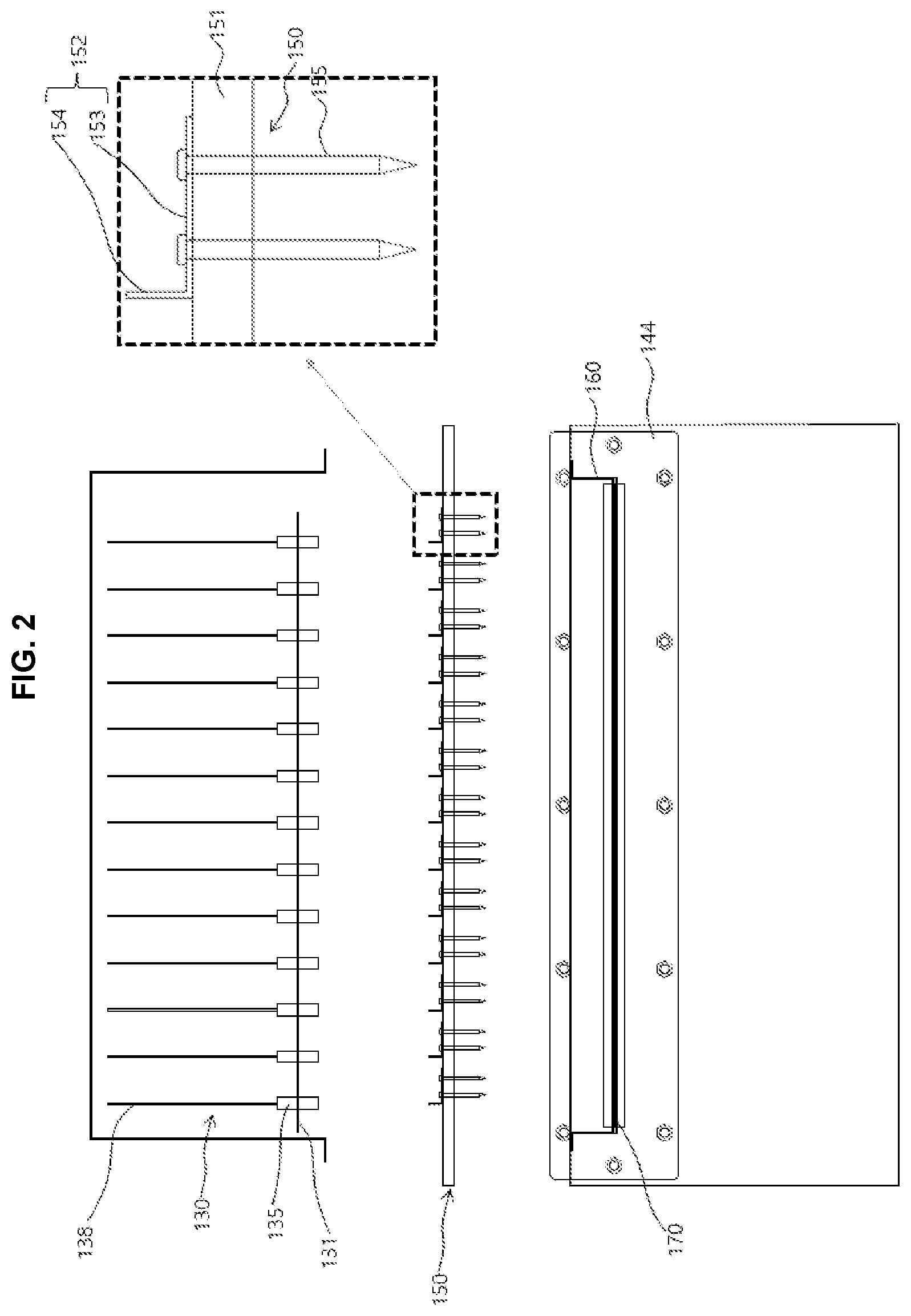 Patent US12351490 Figure 2 – High-concentration wastewater treatment device for treating pollutants with strong oxidizing power using plasma
