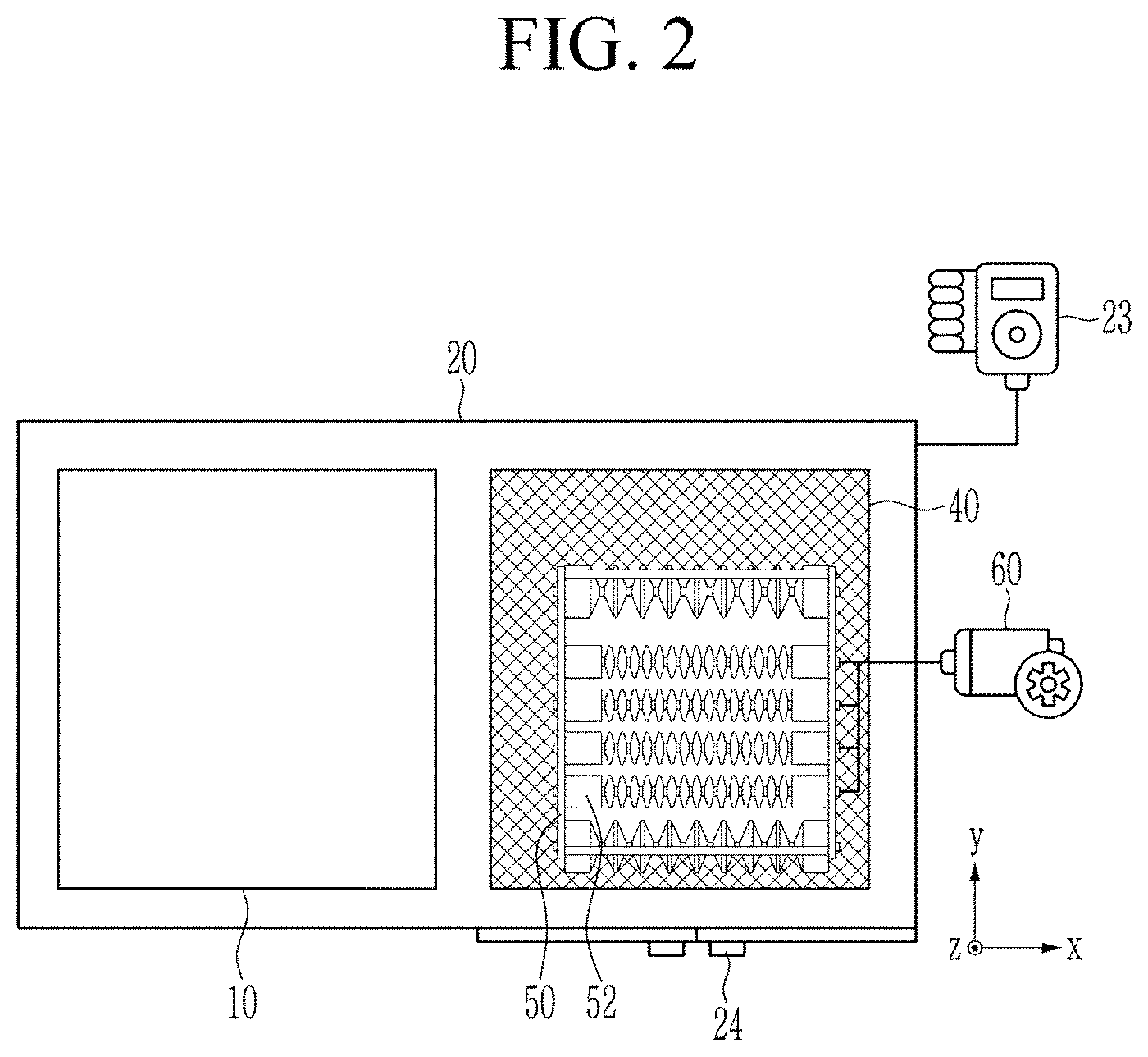 Patent US12351507 Figure 2 – Glass plate loading cassette and chemical strengthening system including the same