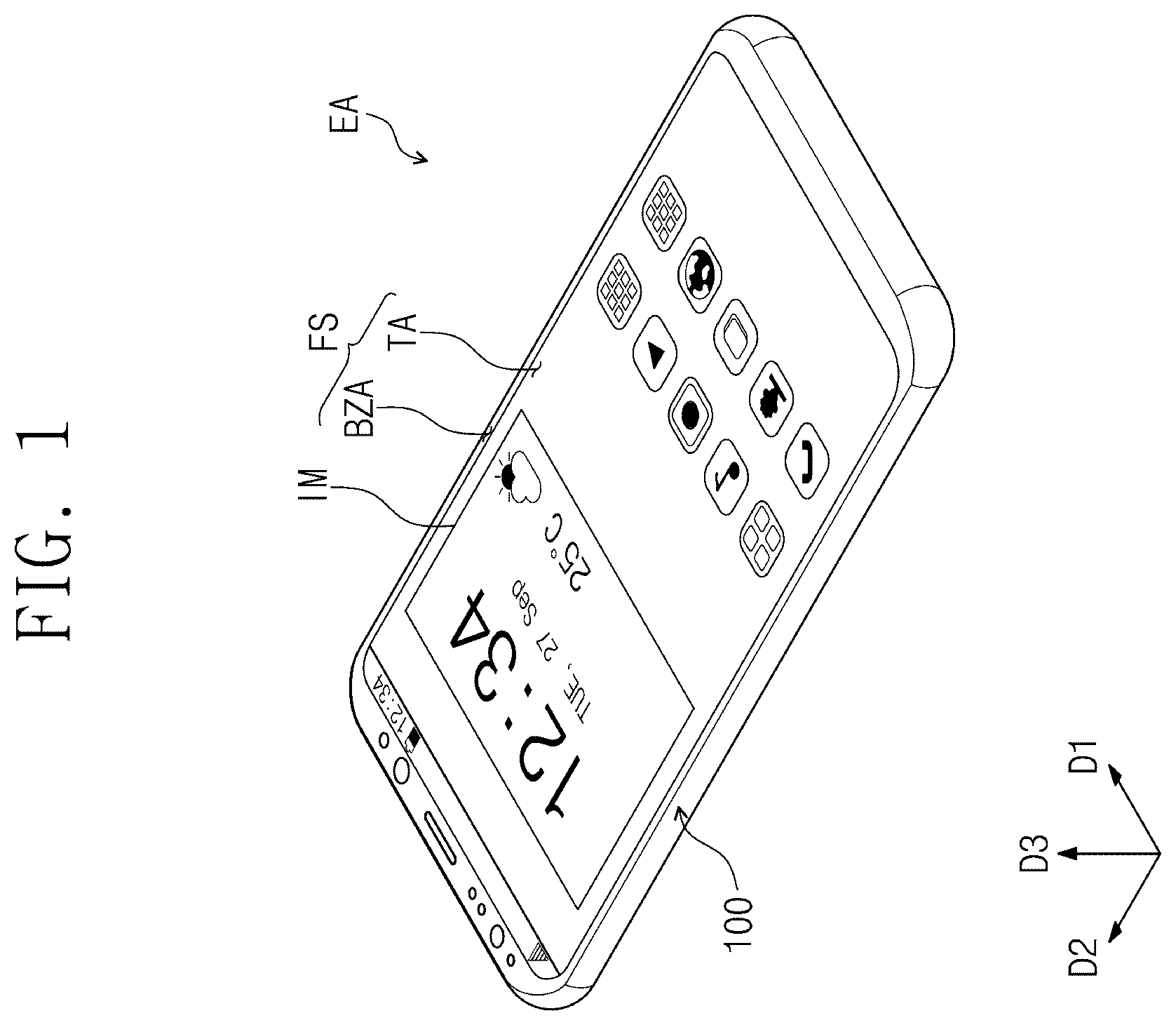 Patent US12351509 Figure 1 – Window and method of manufacturing the same