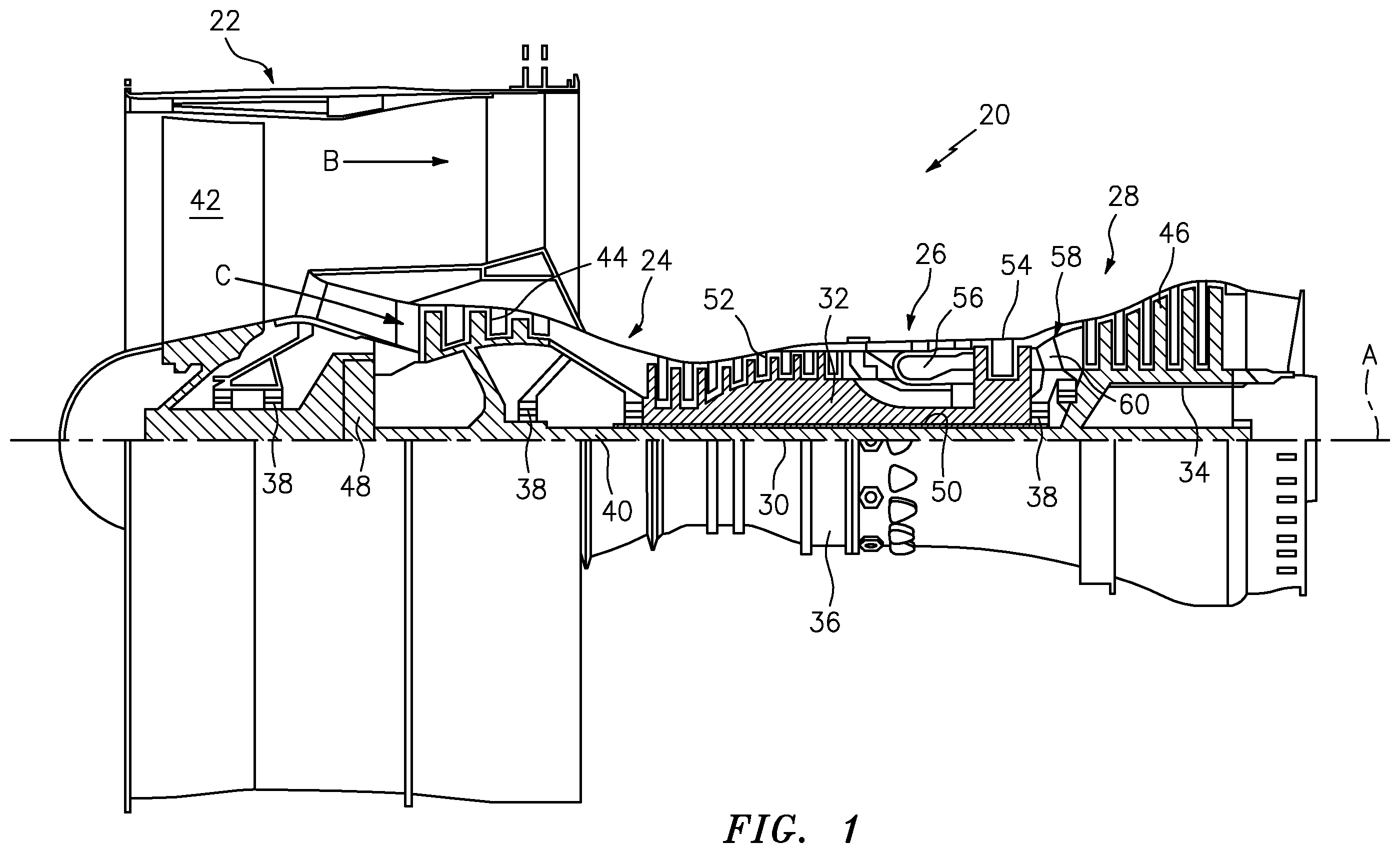 Patent US12351531 Figure 1 – Protective coating for ceramic matrix composites
