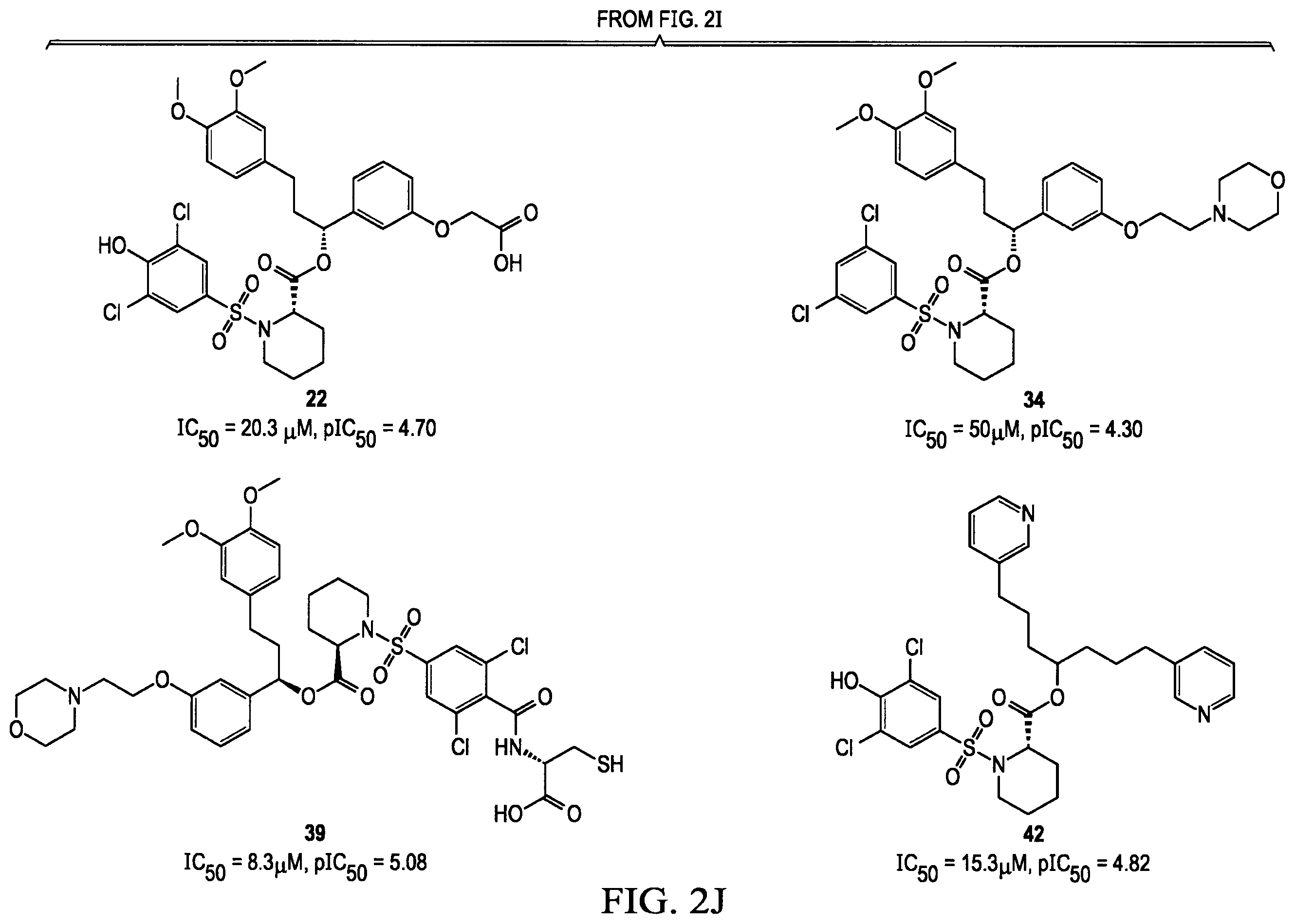 Patent US12351560 Figure 11 – Next generation FKBP52 targeting drugs for the treatment of prostate and breast cancer