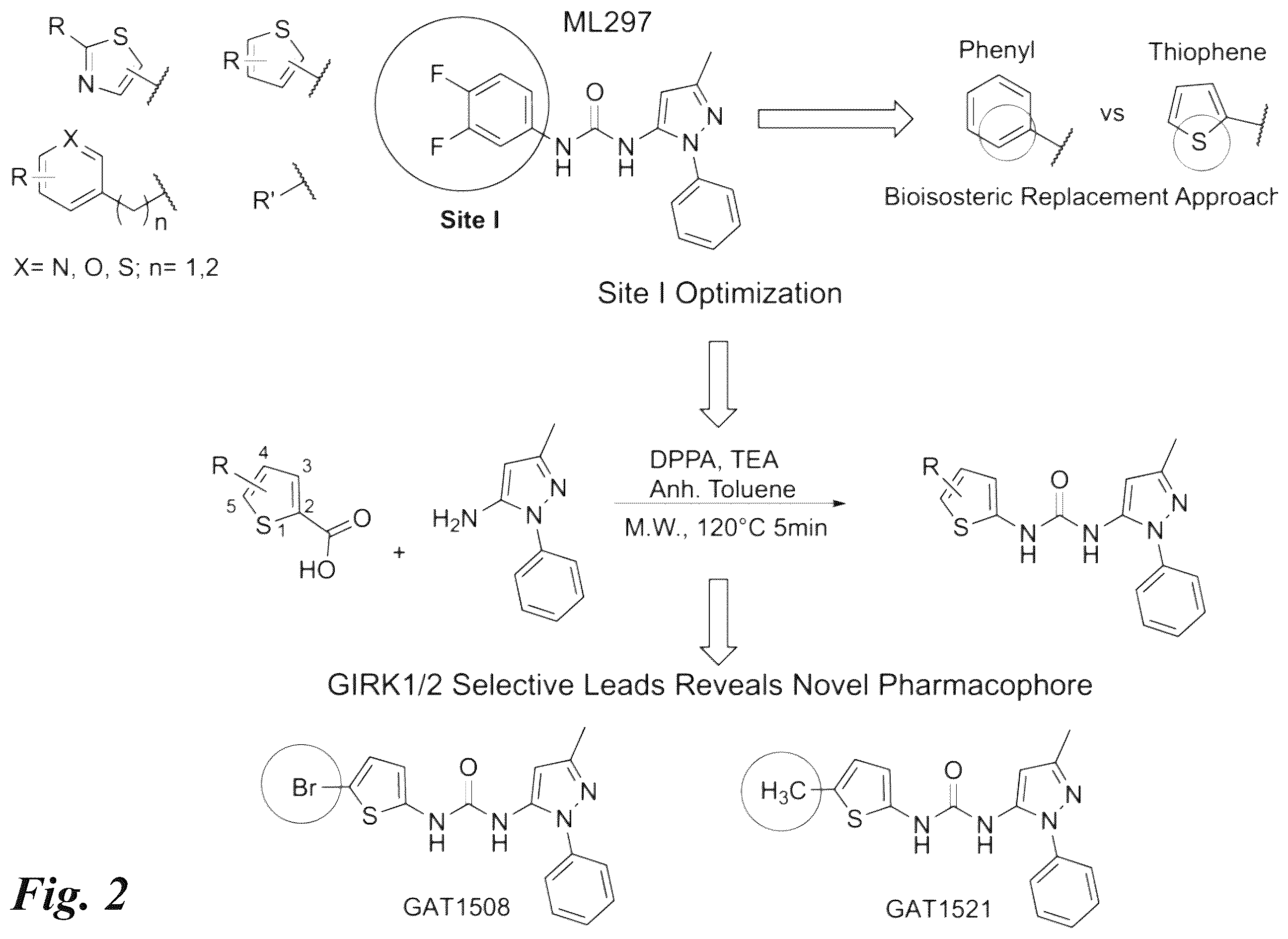 Patent US12351574 Figure 2 – Selective ligands for modulation of GIRK channels