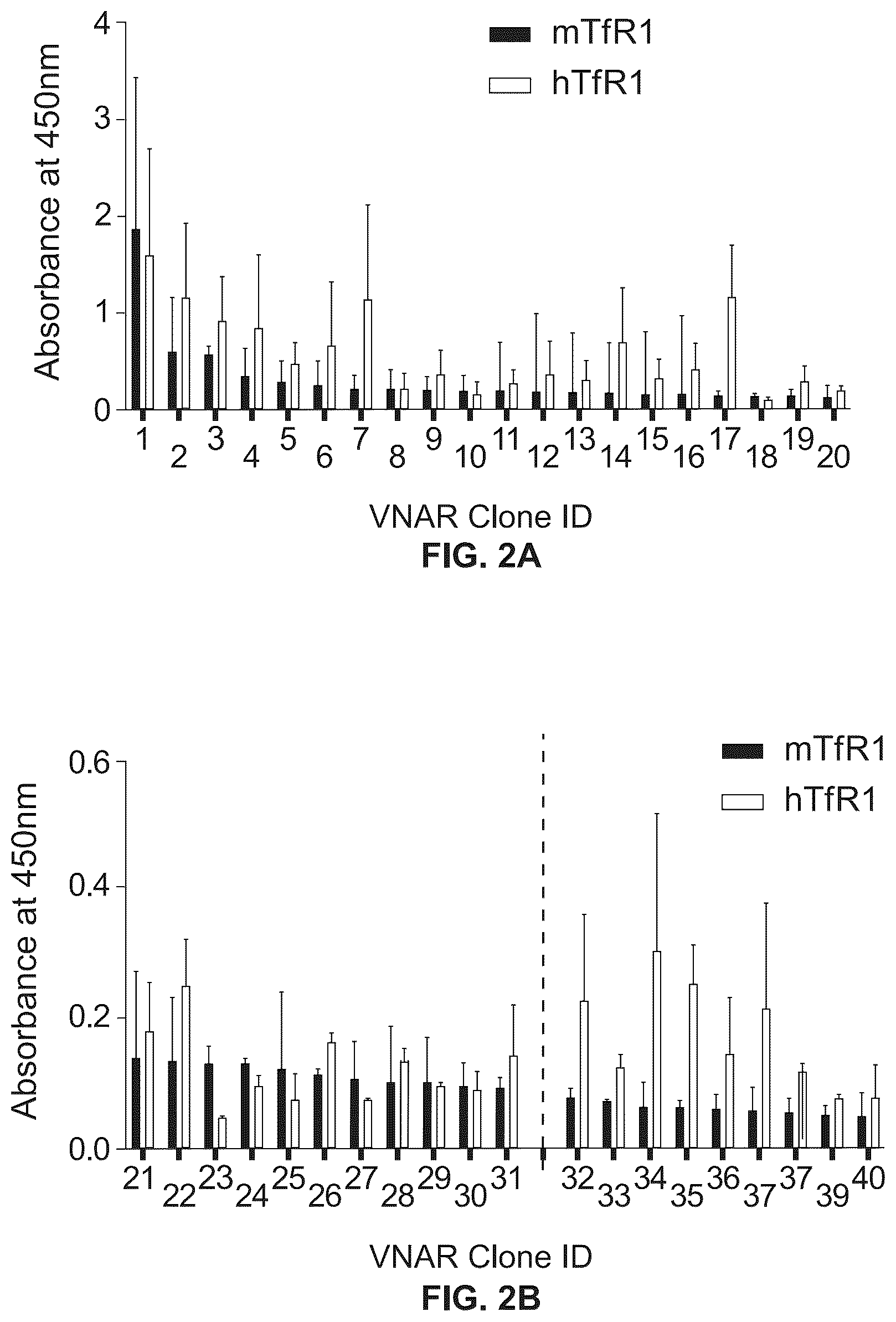 Patent US12351642 Figure 2 – TFR-specific binding moieties and transcytosis method to select VNARs that cross cellular barriers