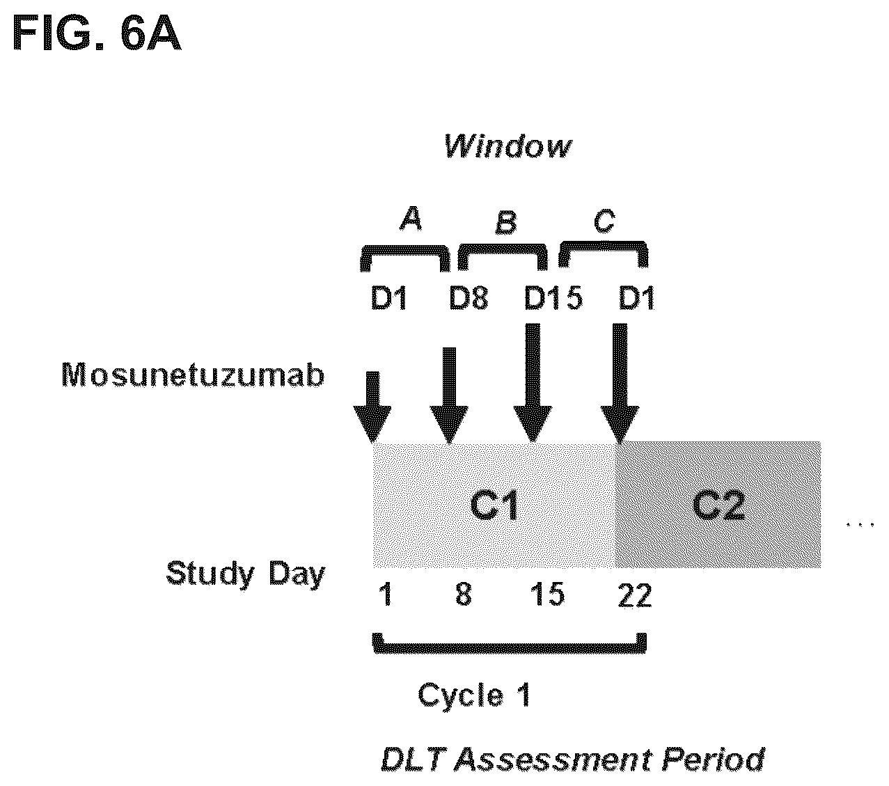 Patent US12351643 Figure 6 – Dosing for treatment with anti-CD20/anti-CD3 bispecific antibodies