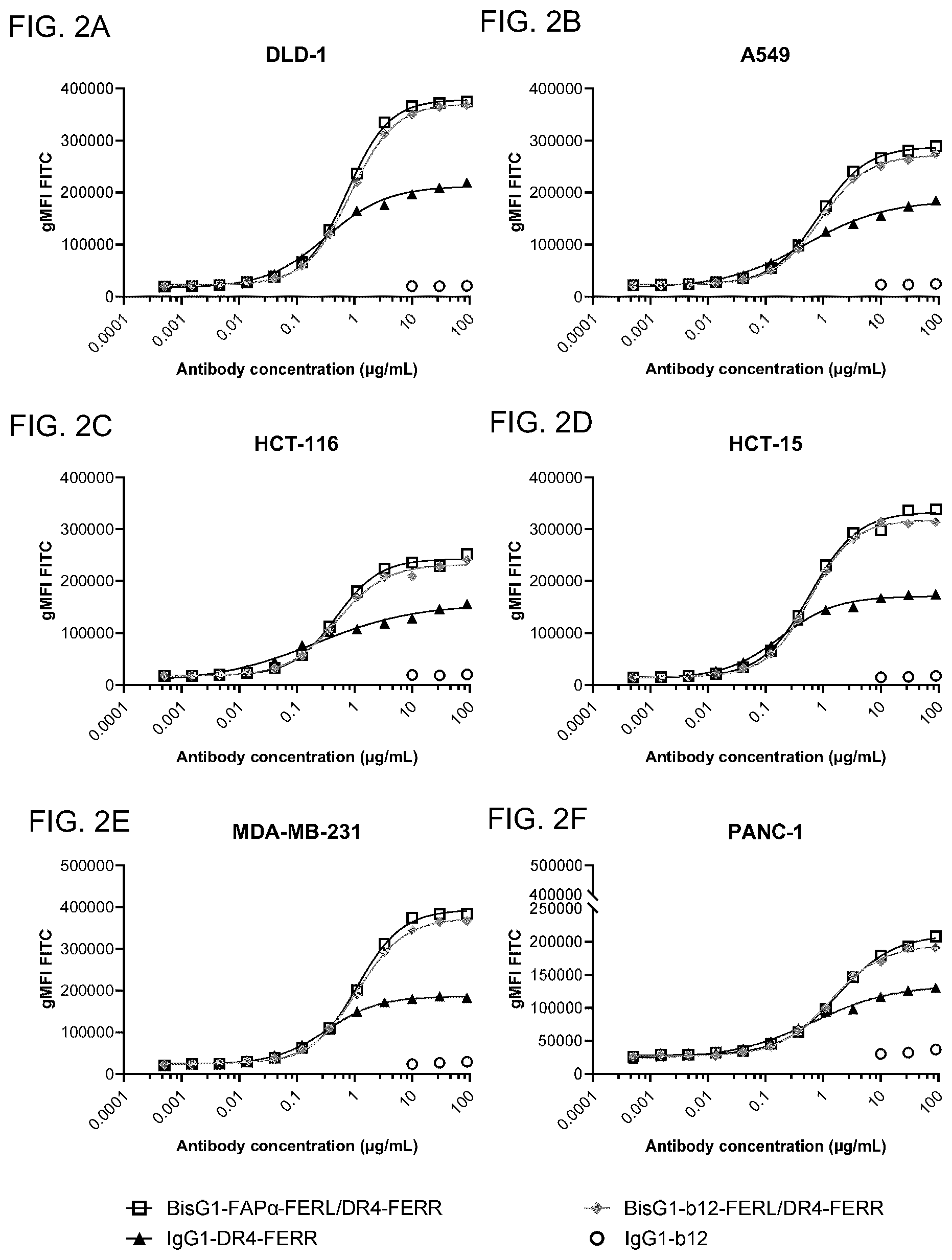 Patent US12351650 Figure 2 – Antibodies binding to fibroblast activation protein alpha and death receptor 4