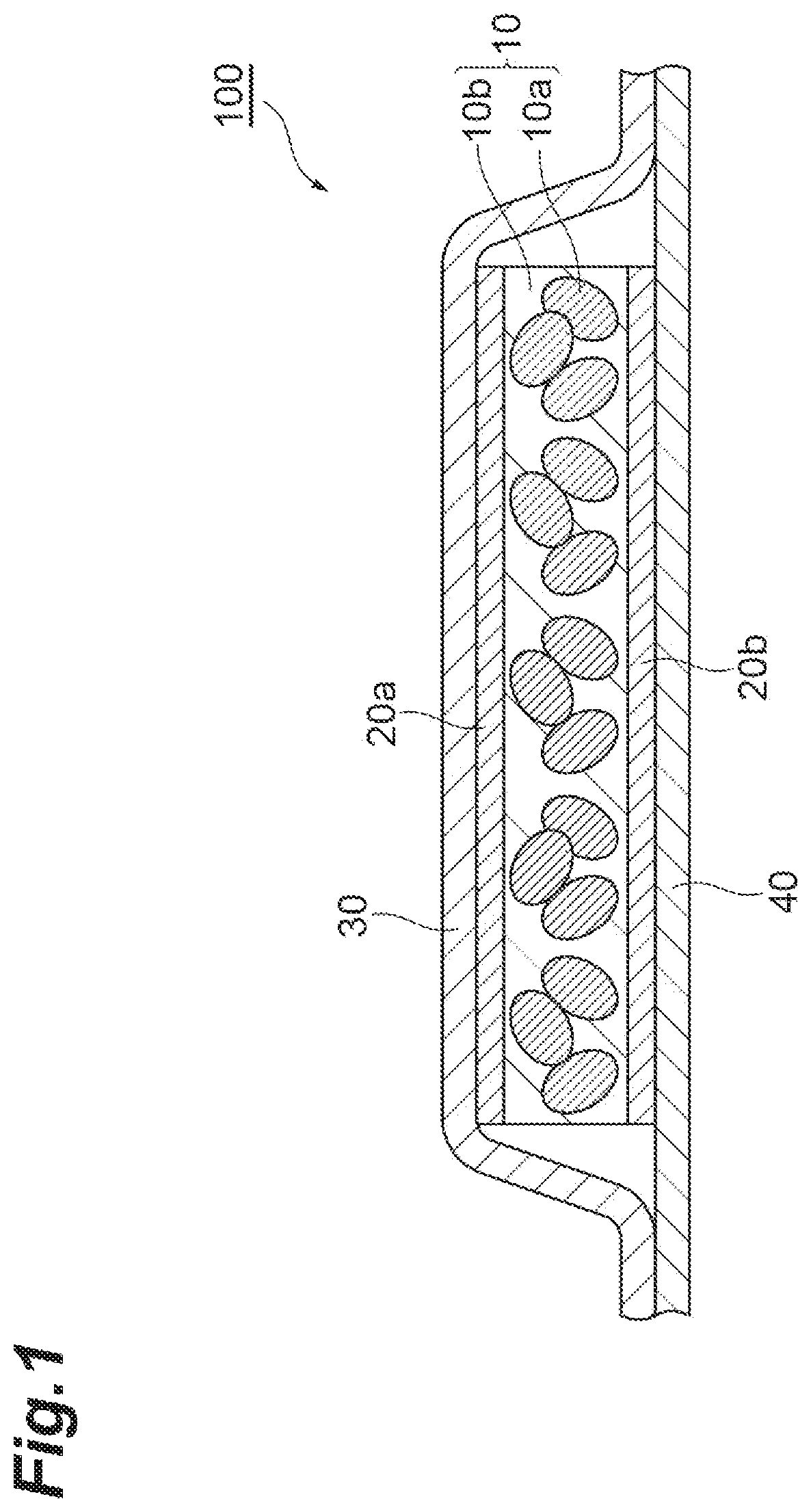 Patent US12351692 Figure 1 – Absorbent resin particles and absorbent
