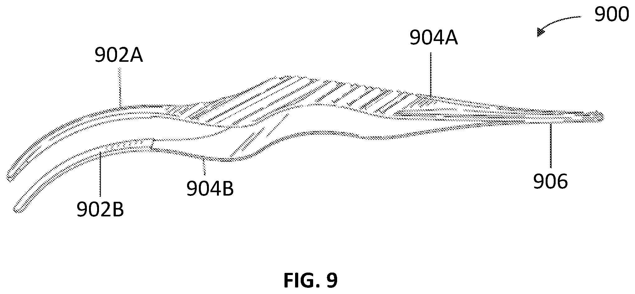 Patent US12351740 Figure 9 – Charcoal adhesive composition for lashes or lash extensions