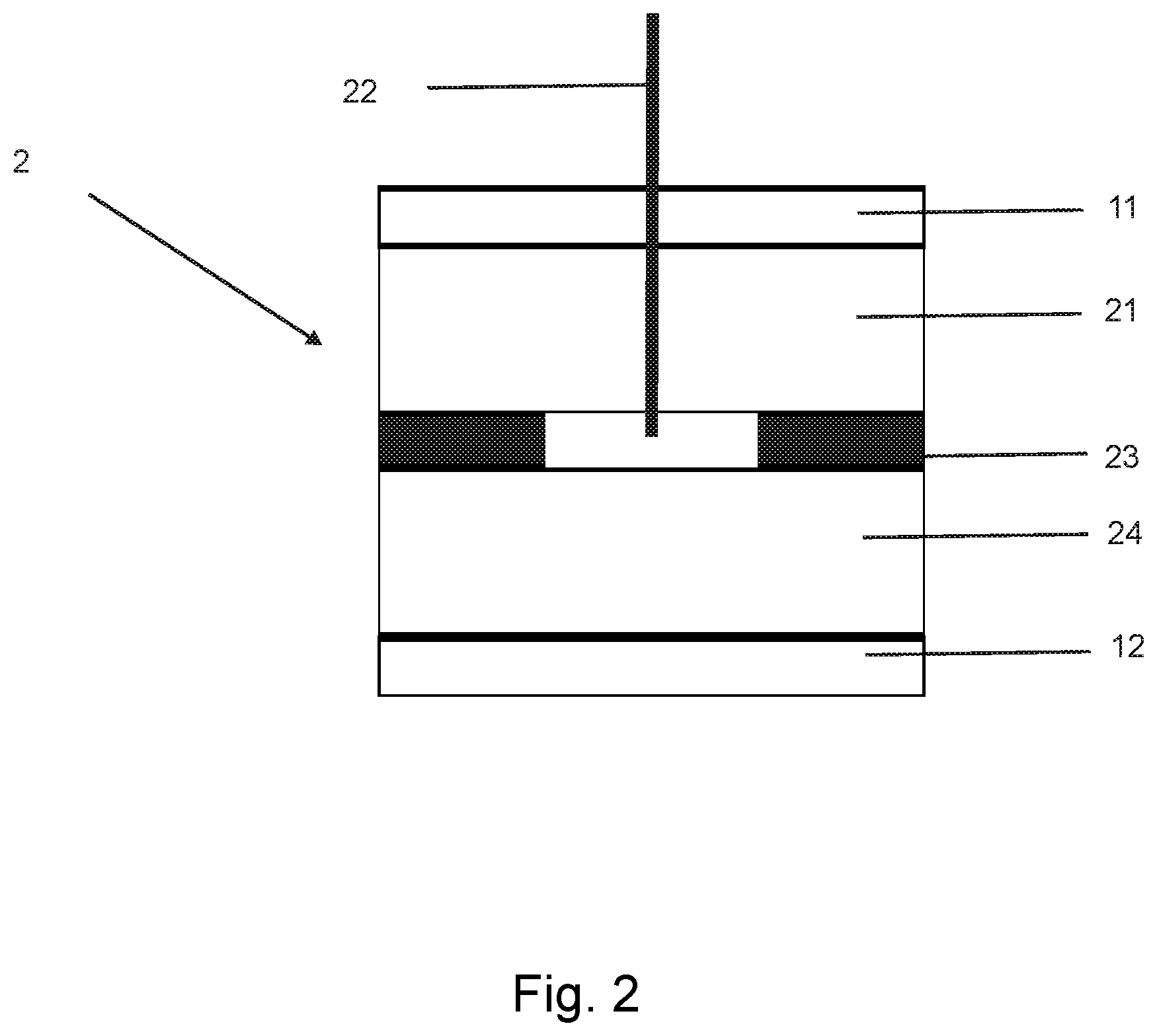Patent US12351748 Figure 2 – Partable laminate and method for parting long-term bonds