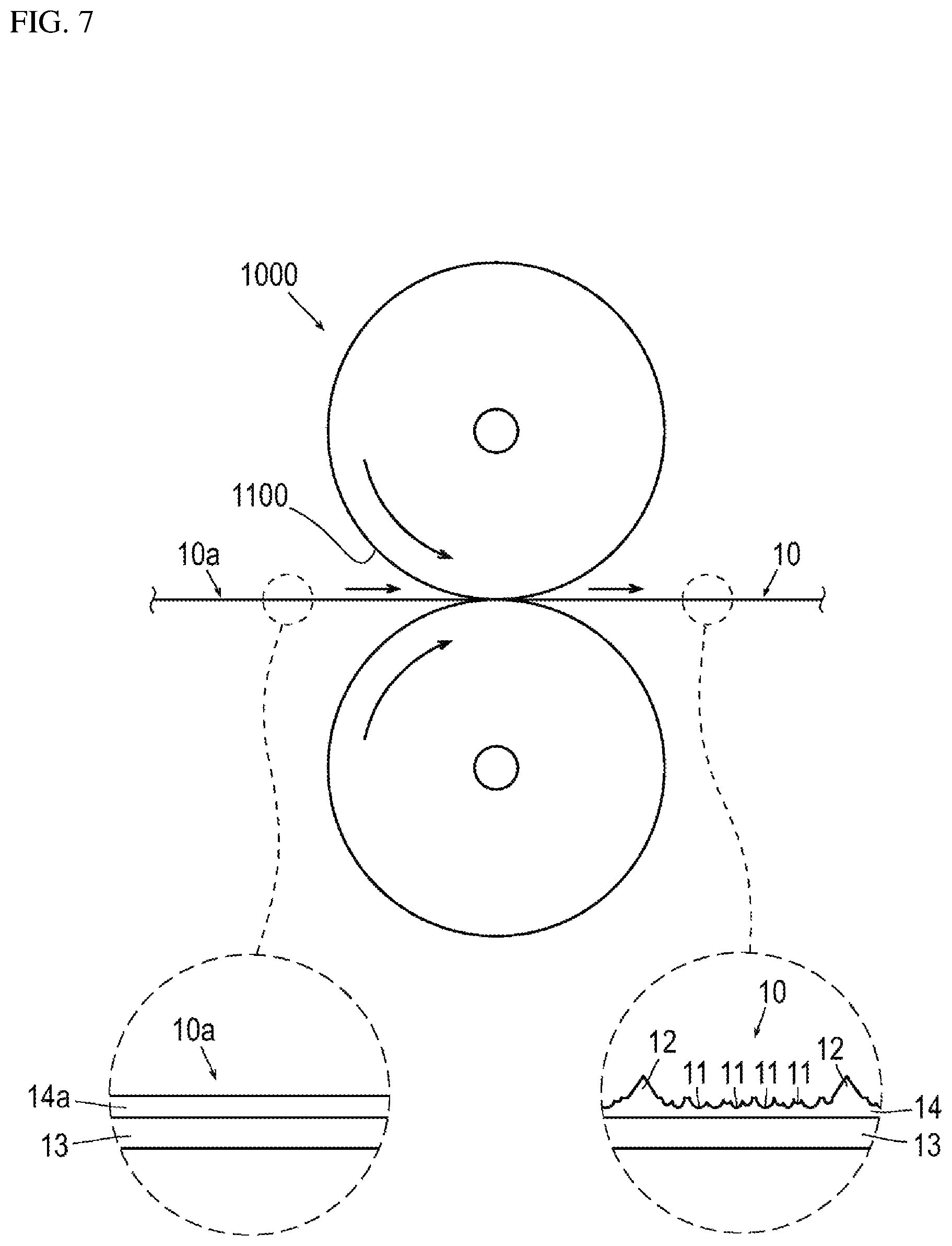 Patent US12351749 Figure 4 – Method of producing an adhesive sheet or a release liner