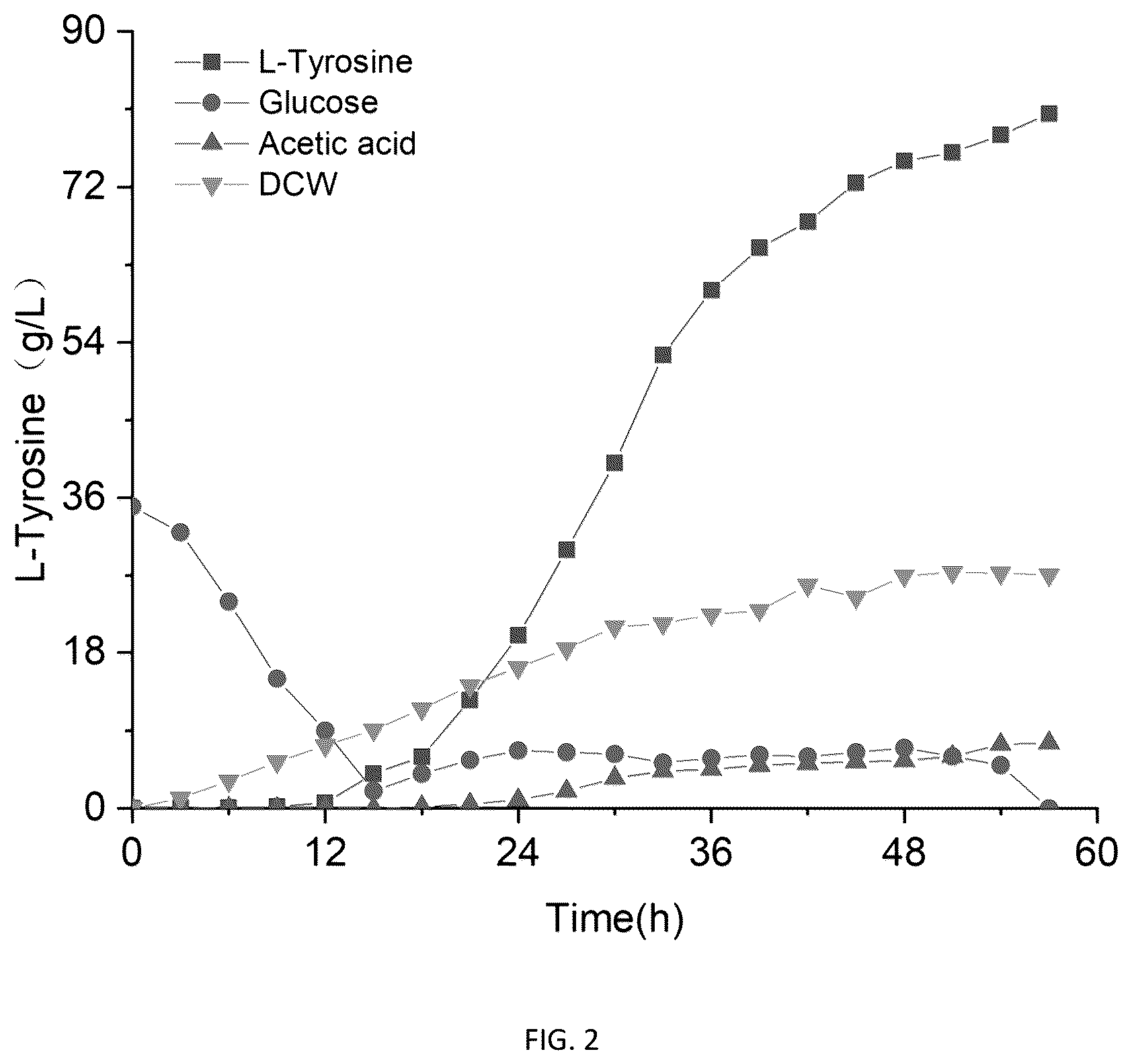 Patent US12351795 Figure 2 – Recombinant Escherichia coli for producing l-tyrosine and application thereof
