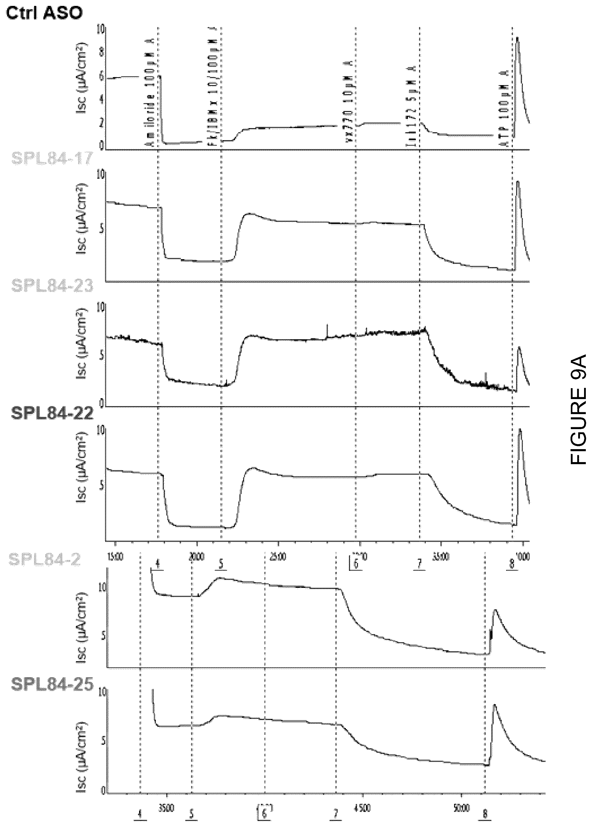 Patent US12351803 Figure 13 – Restoration of the CFTR function by splicing modulation