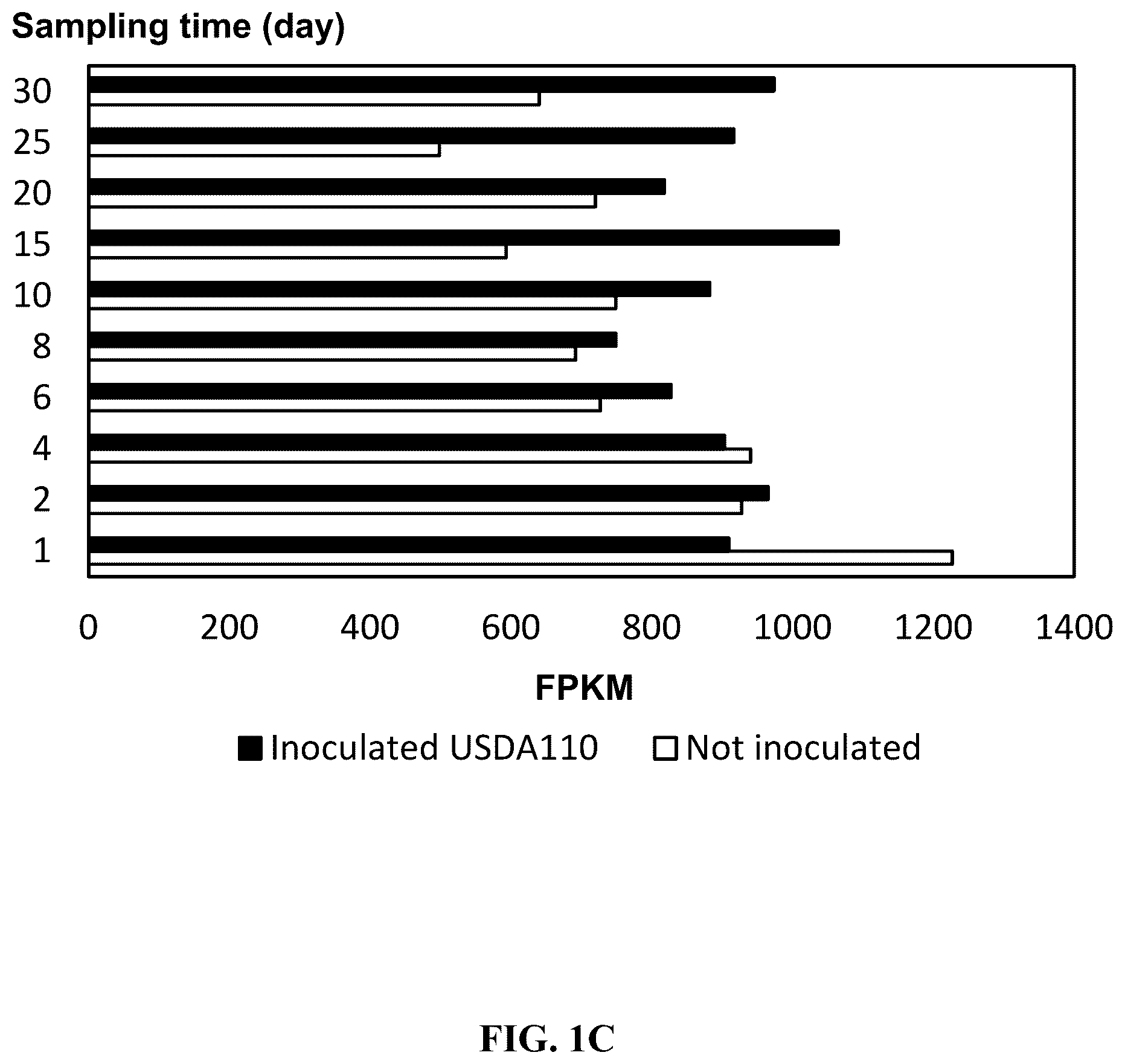 Patent US12351808 Figure 3 – Method for promoting expression of foreign gene in soybean, Arabidopsis or tobacco using gene promoter PRPS28 or PRPS28-1
