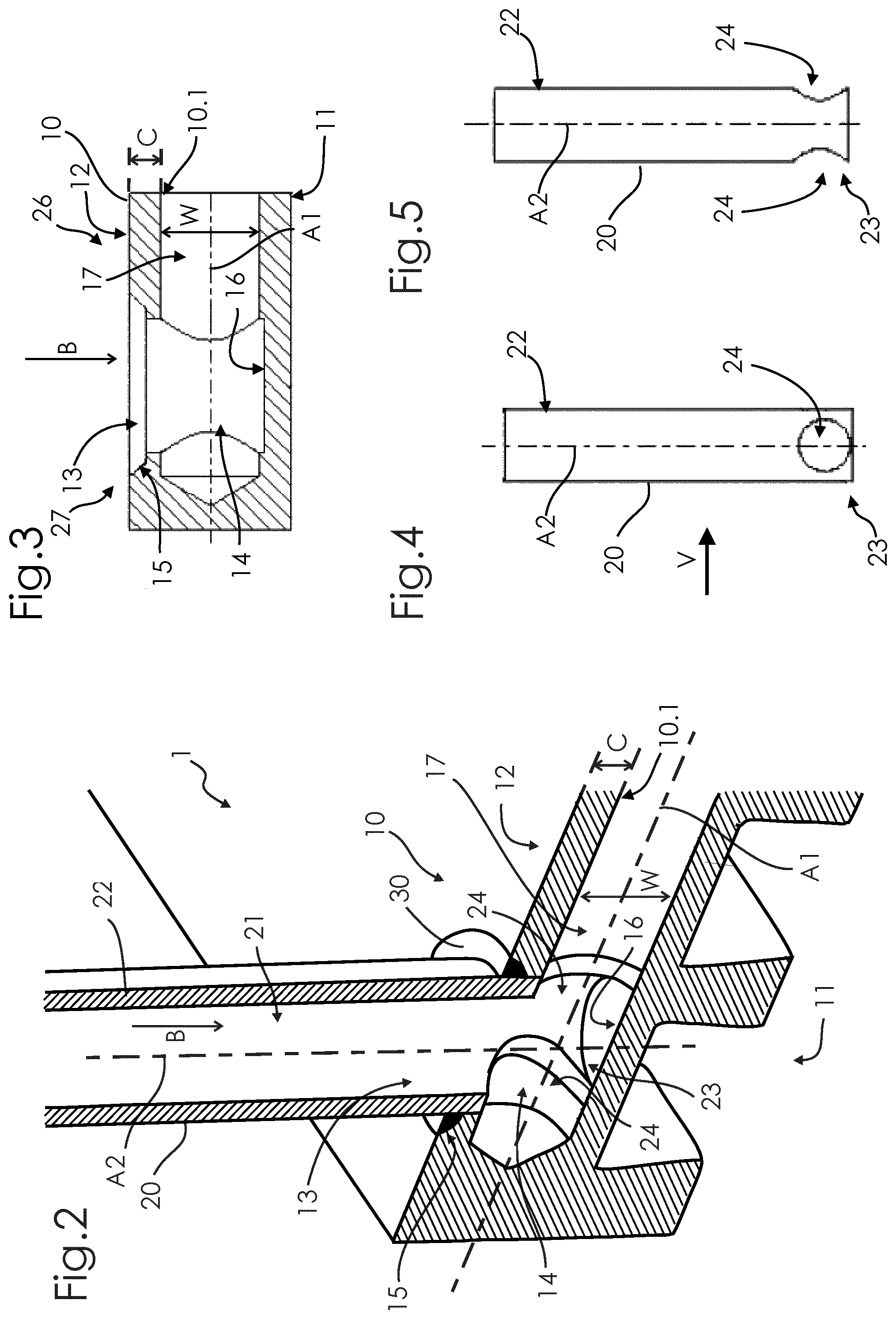 Patent US12351883 Figure 2 – Cooling plate for a metallurgical furnace