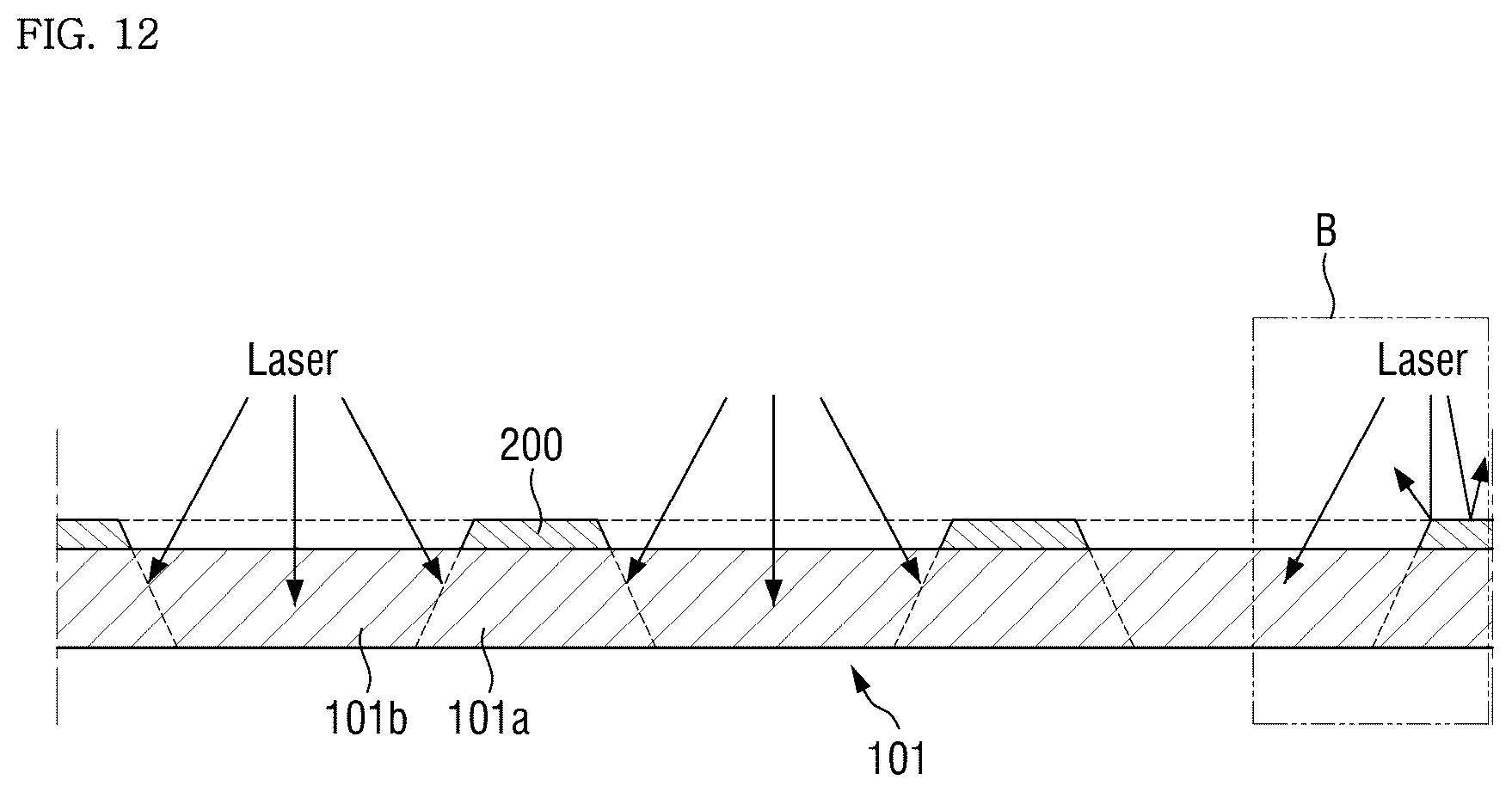 Patent US12351898 Figure 10 – Deposition mask and method of manufacturing the deposition mask