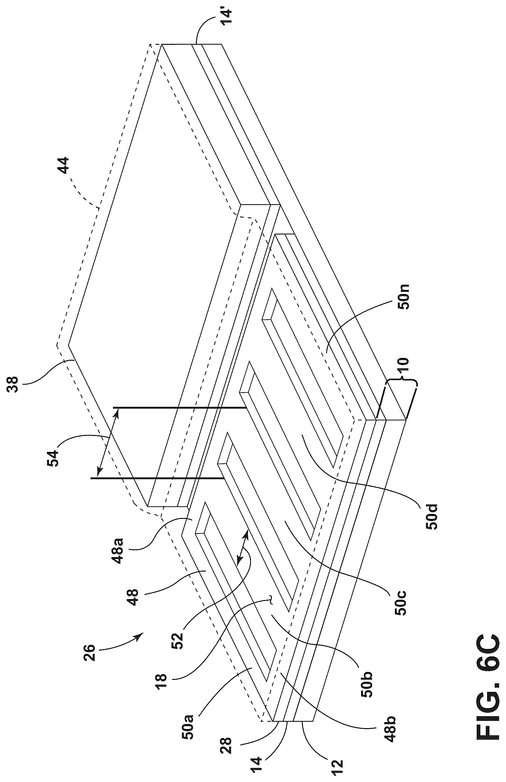 Patent US12351899 Figure 8 – Transparent article with a body and metal oxide disposed directly on the body, facilitating deposition of an electrically conductive and transparent ultra-thin metal film of a noble metal, and method of forming the same