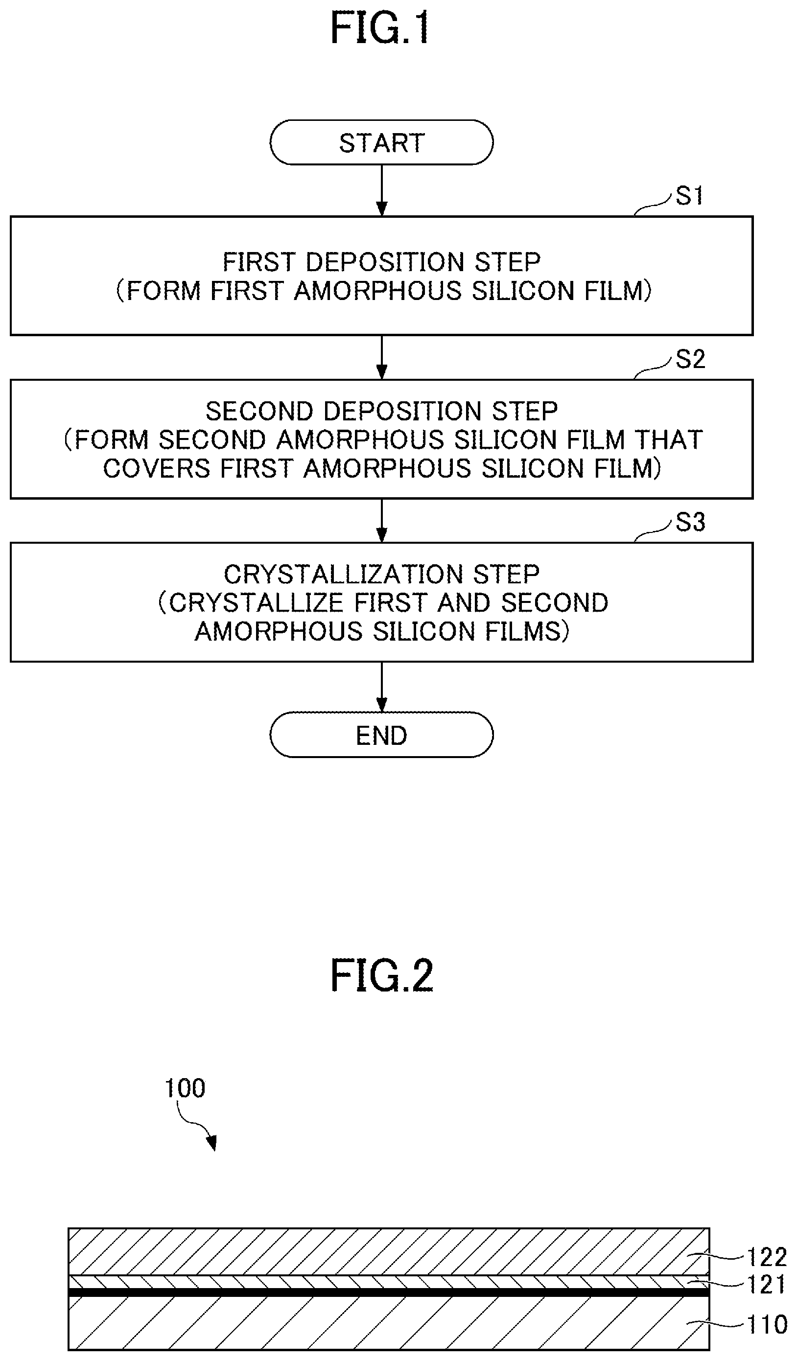 Patent US12351904 Figure 1 – Film deposition method and method for forming polycrystalline silicon film