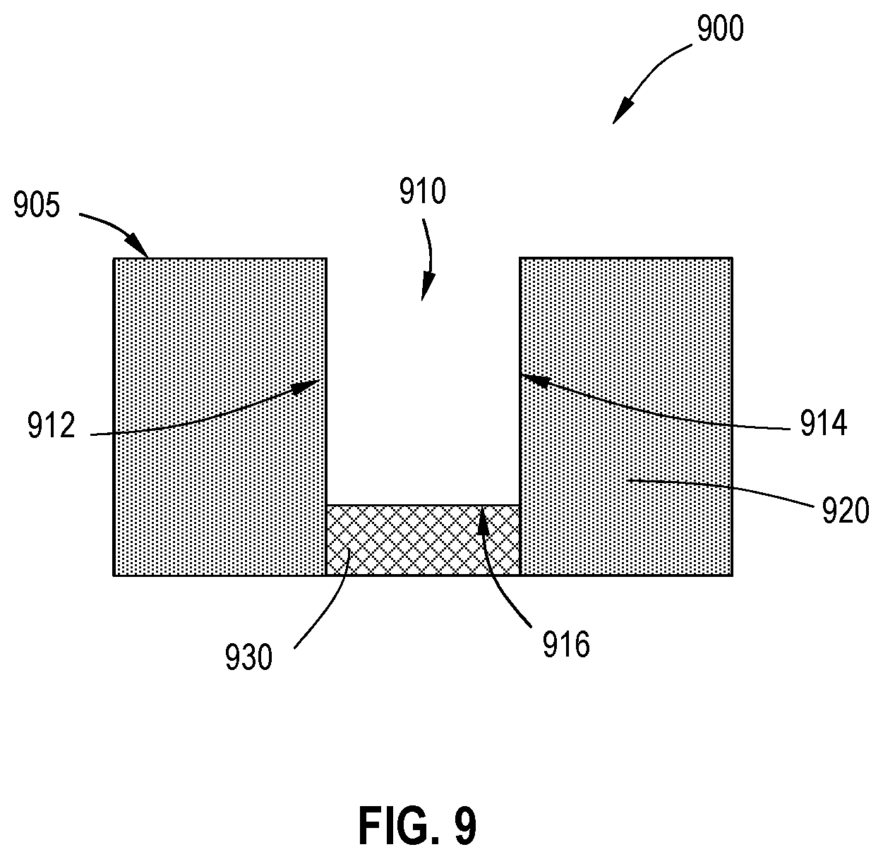 Patent US12351909 Figure 8 – Gap fill methods using catalyzed deposition
