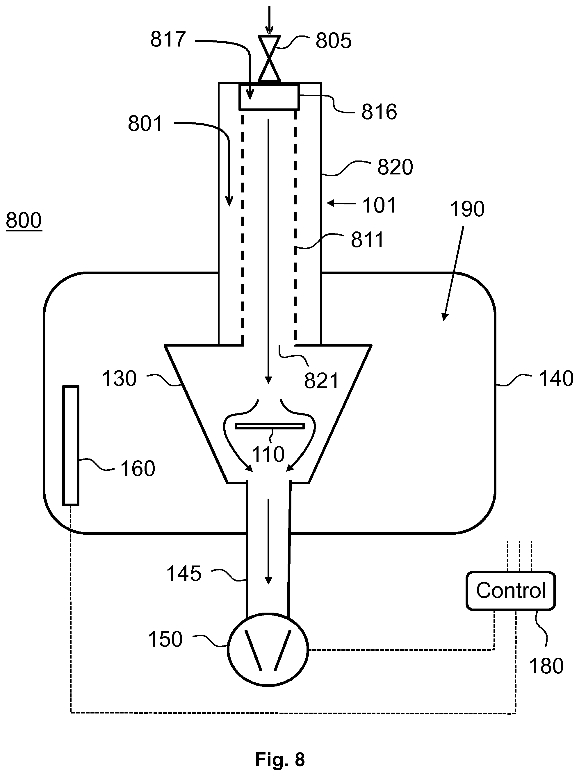 Patent US12351915 Figure 8 – Porous inlet