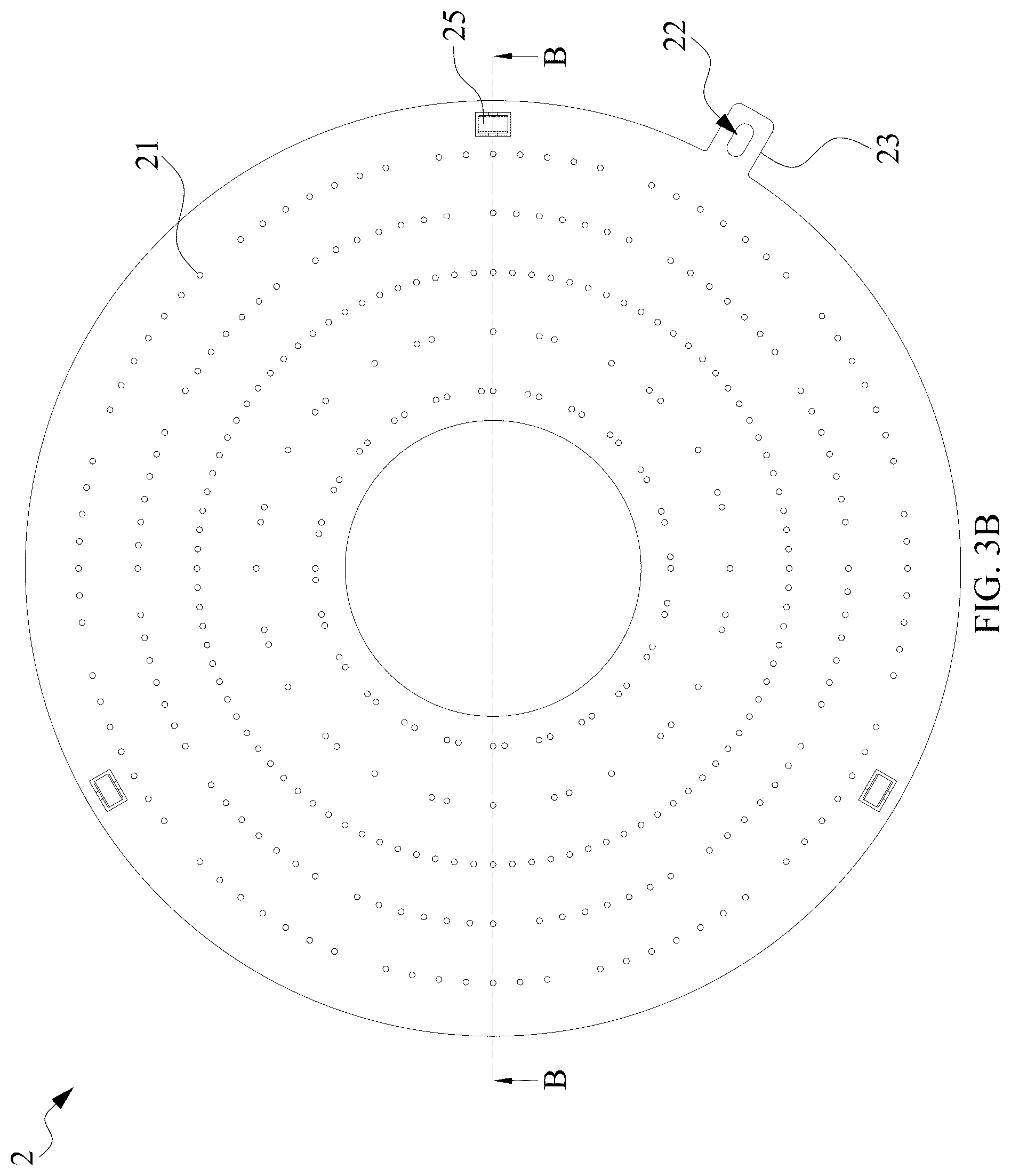 Patent US12351916 Figure 6 – Gas showerhead with controllable airflow distribution