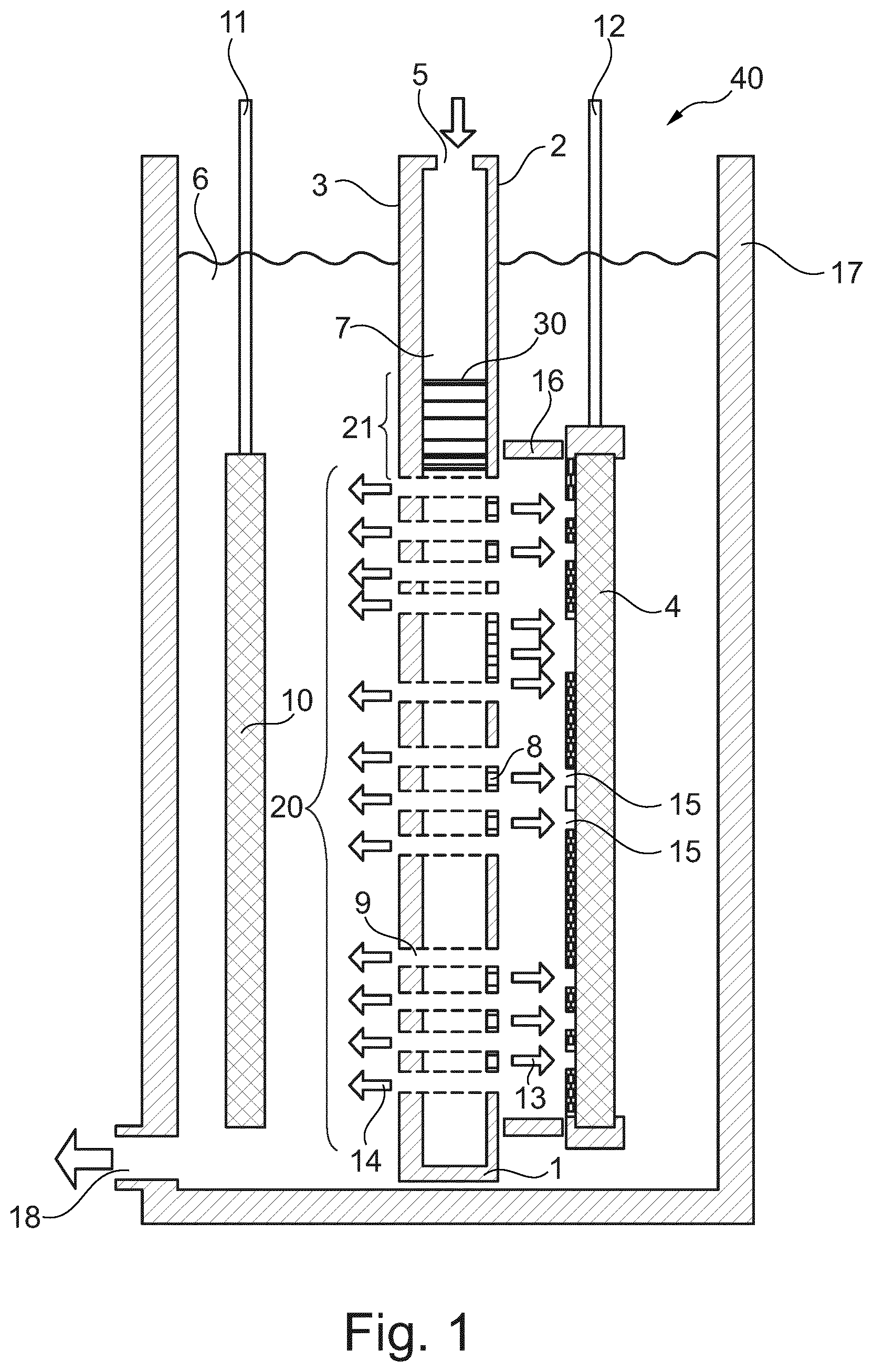 Patent US12351921 Figure 1 – Distribution body for a process fluid for chemical and/or electrolytic surface treatment of a substrate