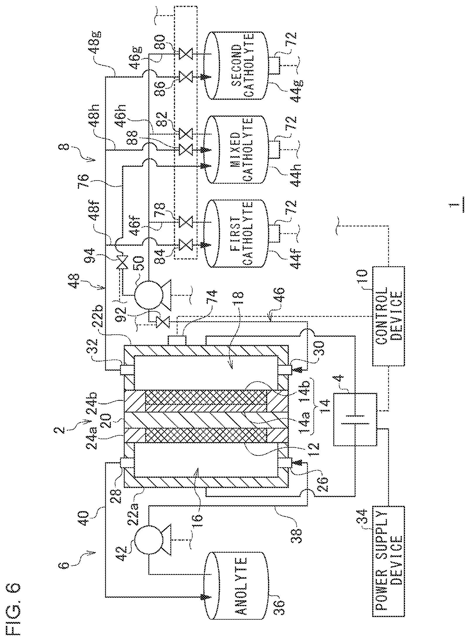 Patent US12351923 Figure 5 – Organic hydride producing system, control device for organic hydride producing system, and control method for organic hydride producing system