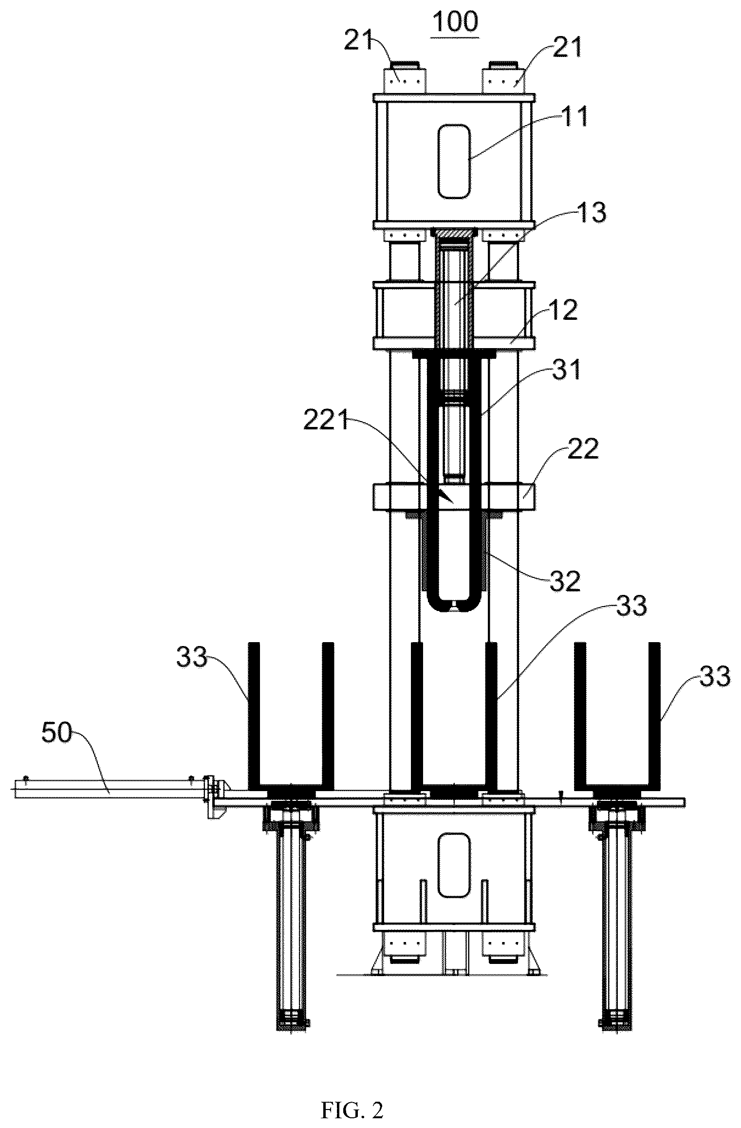 Patent US12351927 Figure 2 – Forming device and preparation method of graphite crucible