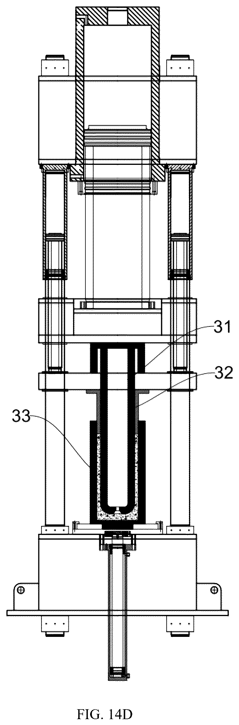 Patent US12351927 Figure 11 – Forming device and preparation method of graphite crucible