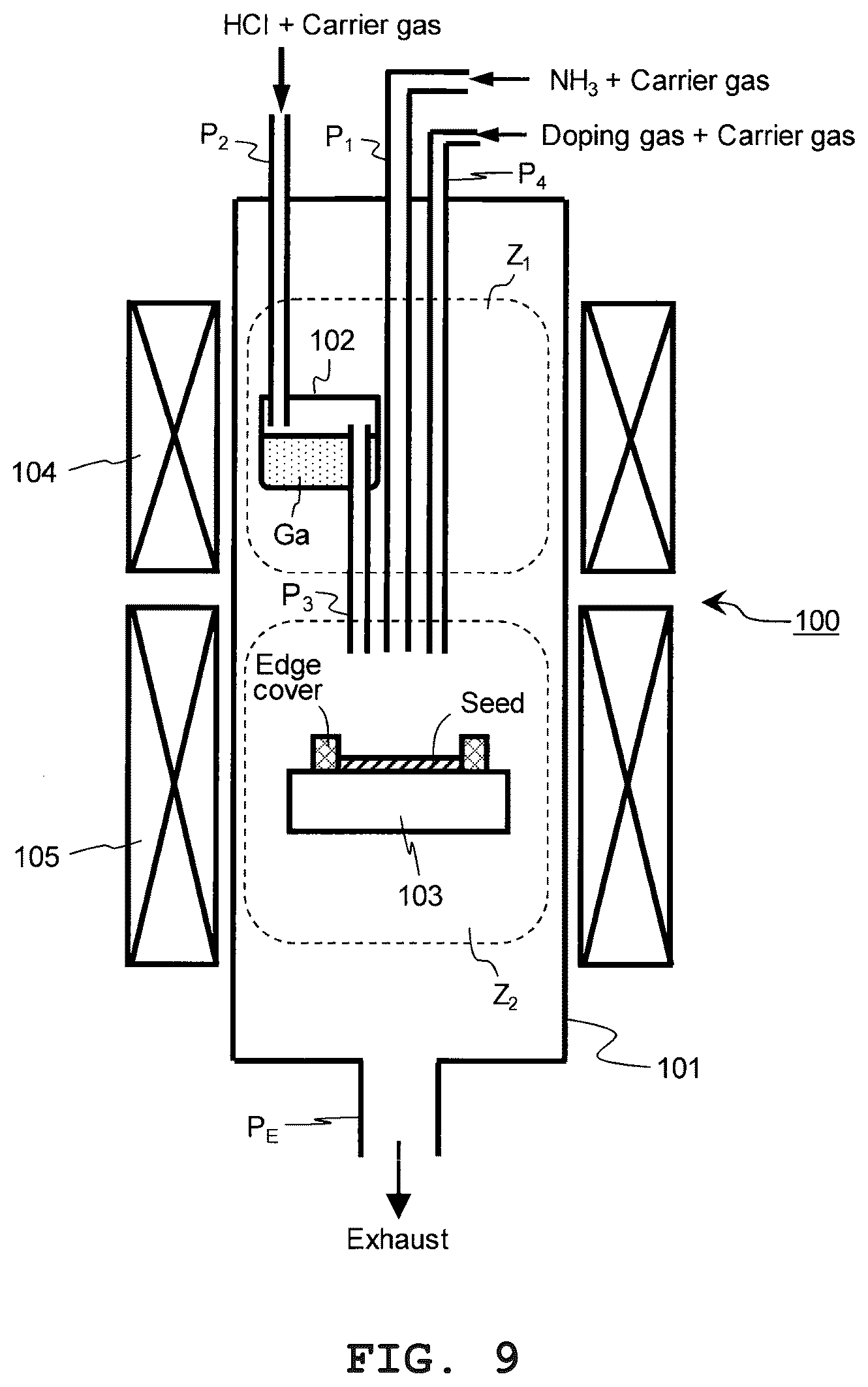 Patent US12351943 Figure 9 – n-Type GaN crystal, GaN wafer, and GaN crystal, GaN wafer and nitride semiconductor device production method