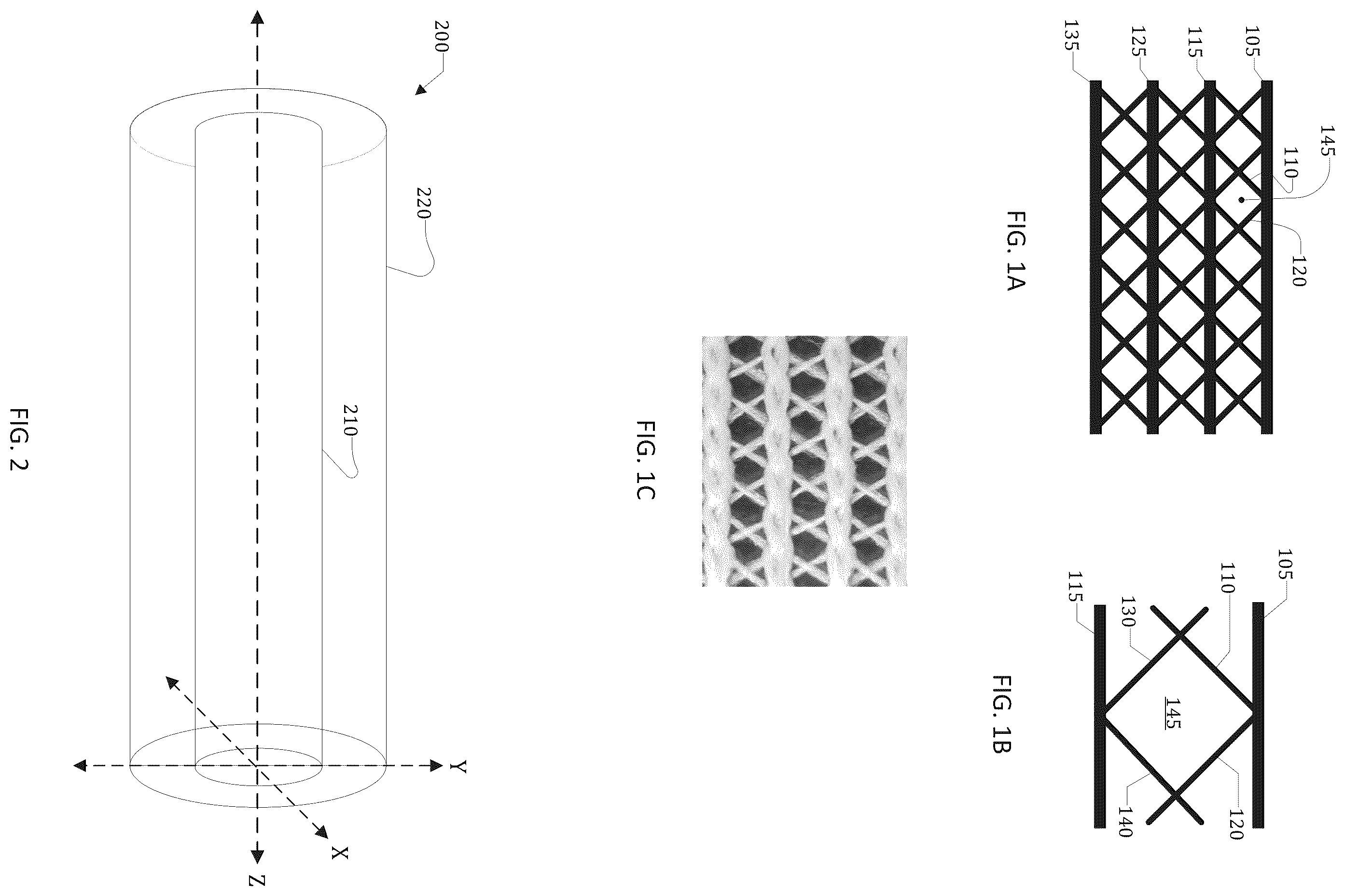 Patent US12351955 Figure 1 – Stimulus-responsive mesh