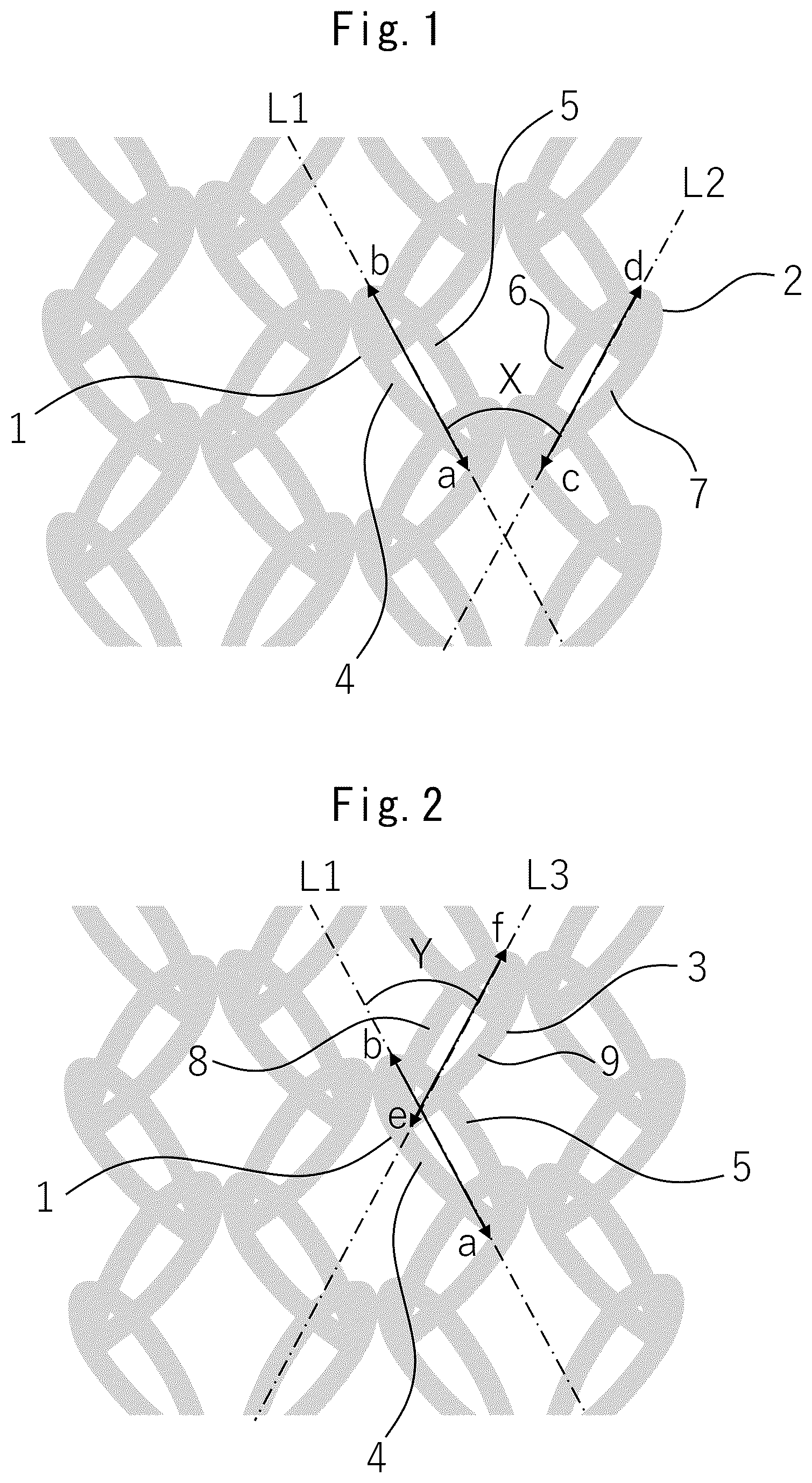 Patent US12351956 Figure 1 – Covering material including three-dimensional knitted material