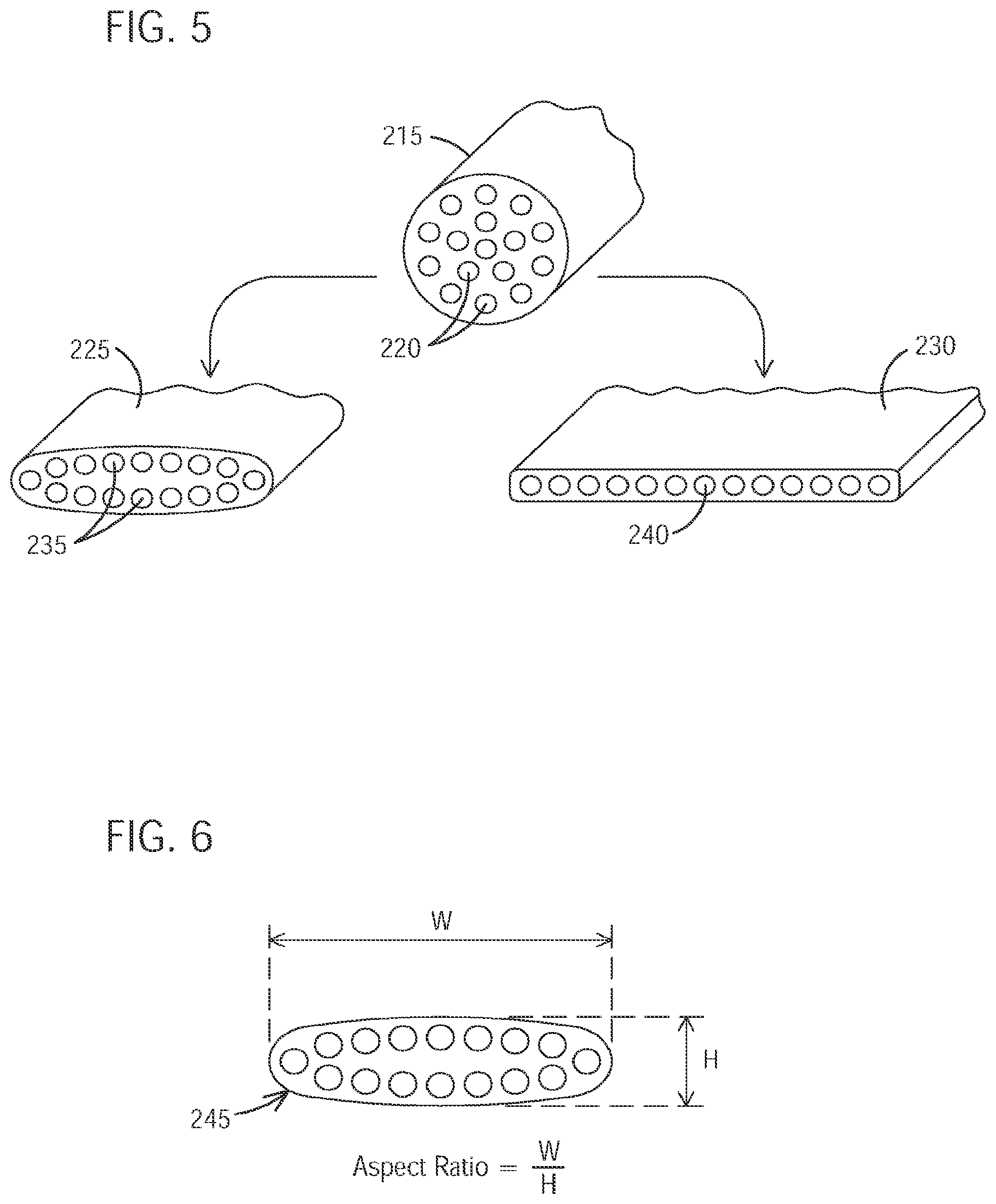 Patent US12351957 Figure 6 – Braided jackets with low thickness