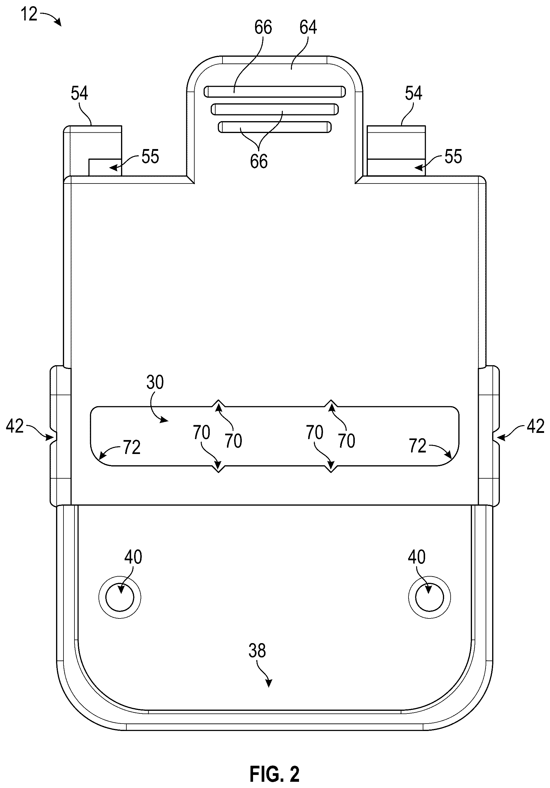 Patent US12351963 Figure 2 – Manual sewing stitch guide tool and method of use thereof