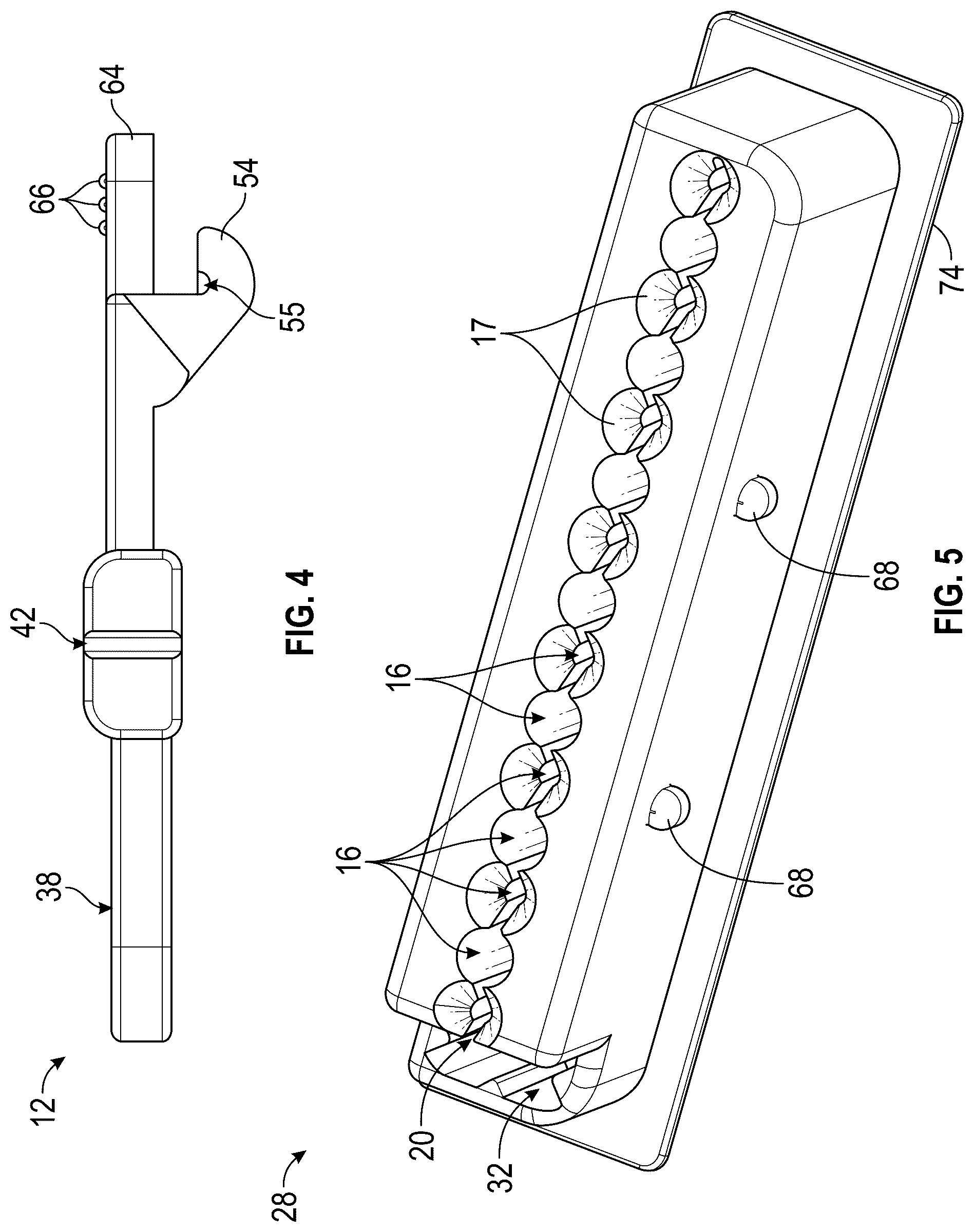 Patent US12351963 Figure 4 – Manual sewing stitch guide tool and method of use thereof