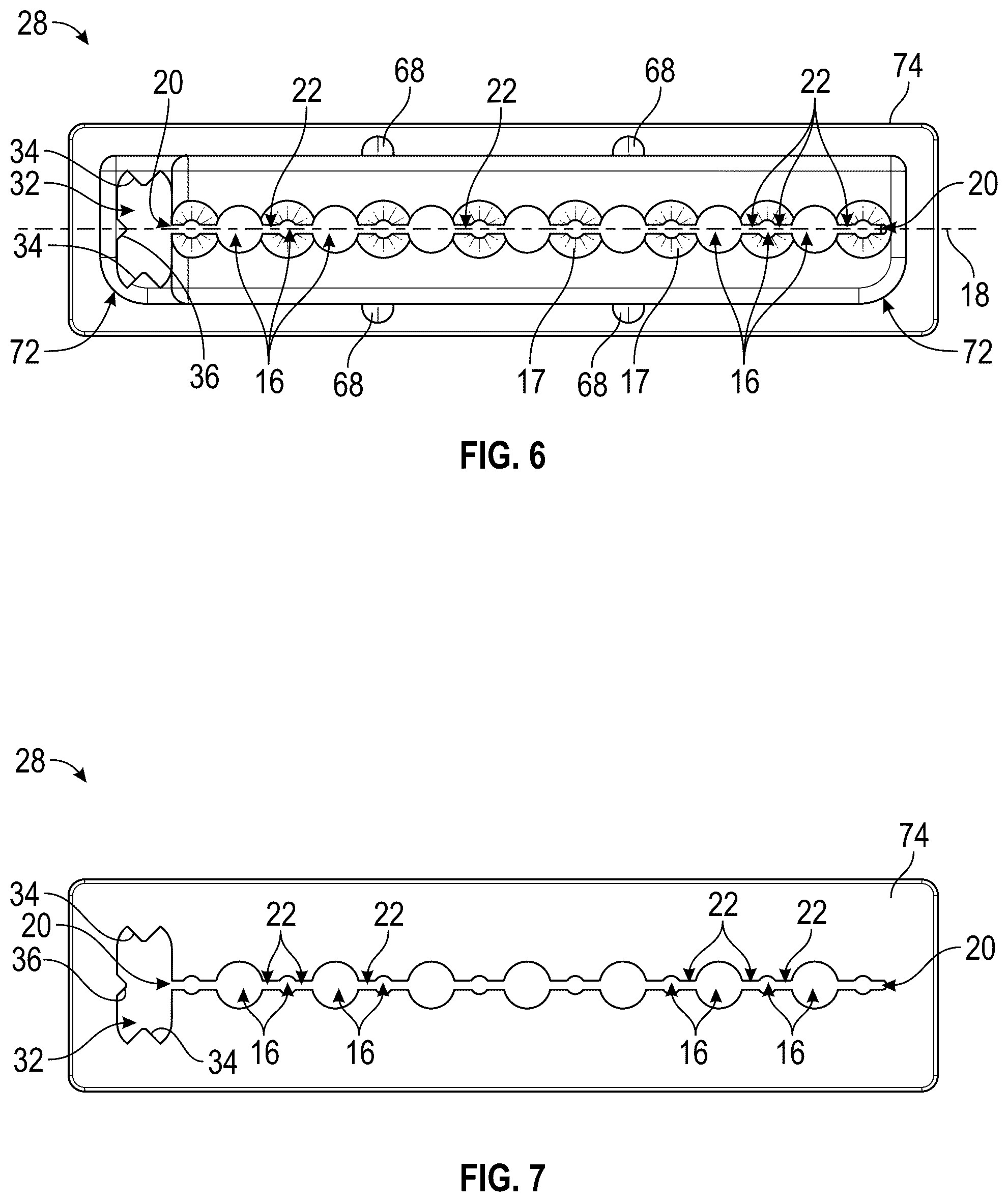 Patent US12351963 Figure 5 – Manual sewing stitch guide tool and method of use thereof