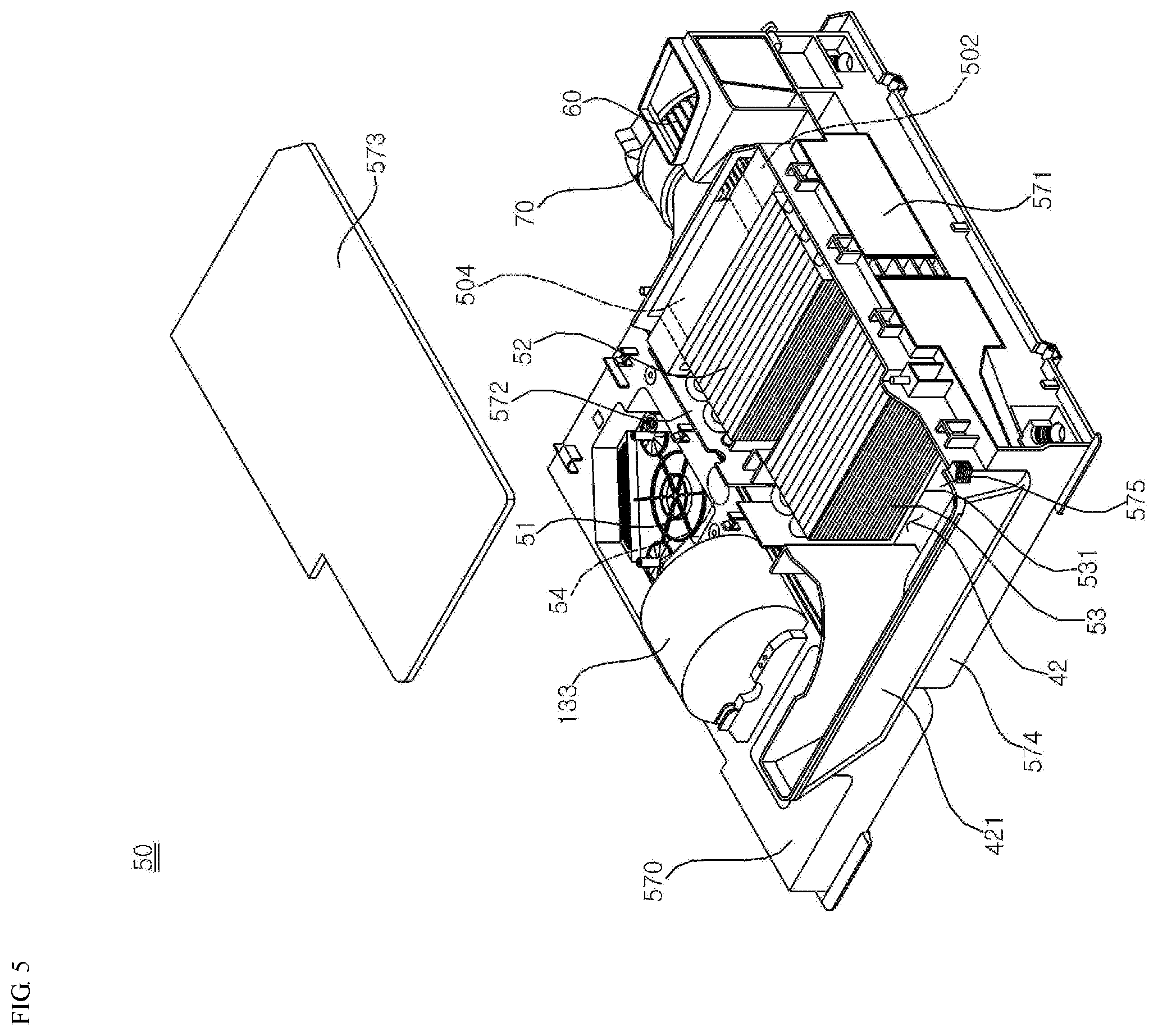 Patent US12351965 Figure 5 – Laundry treating apparatus