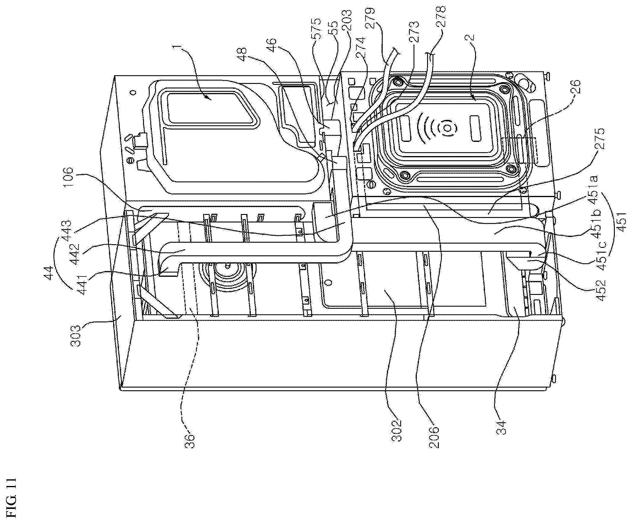 Patent US12351965 Figure 11 – Laundry treating apparatus