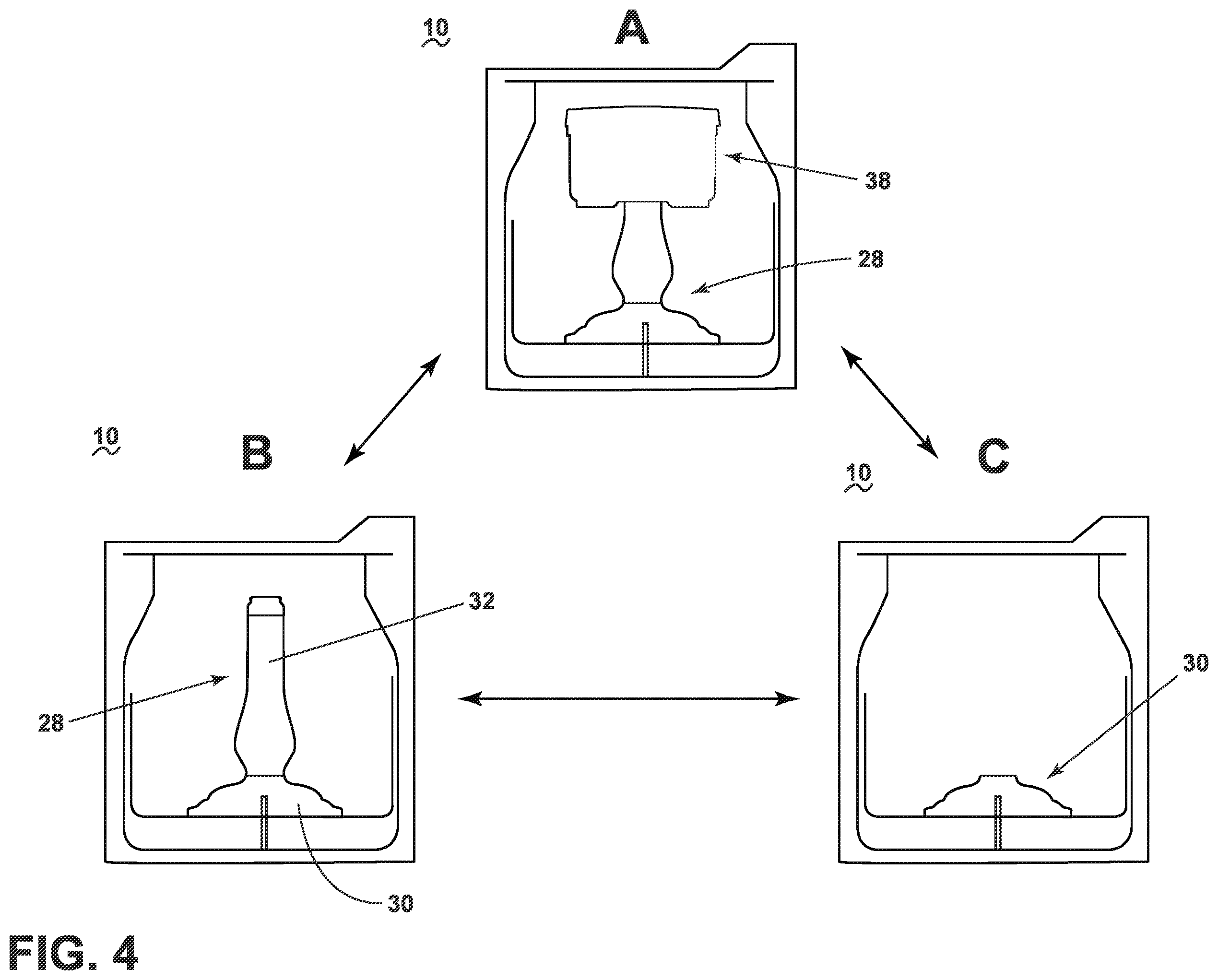 Patent US12351966 Figure 4 – Laundry treating system and kit for use with a laundry treating appliance