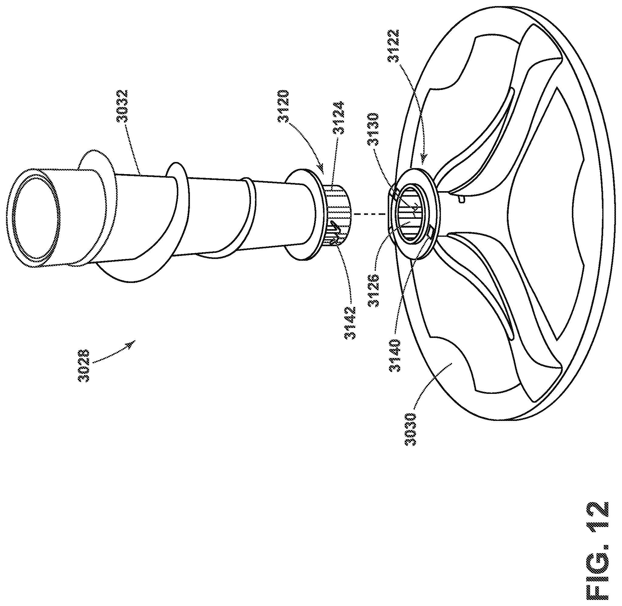 Patent US12351966 Figure 12 – Laundry treating system and kit for use with a laundry treating appliance