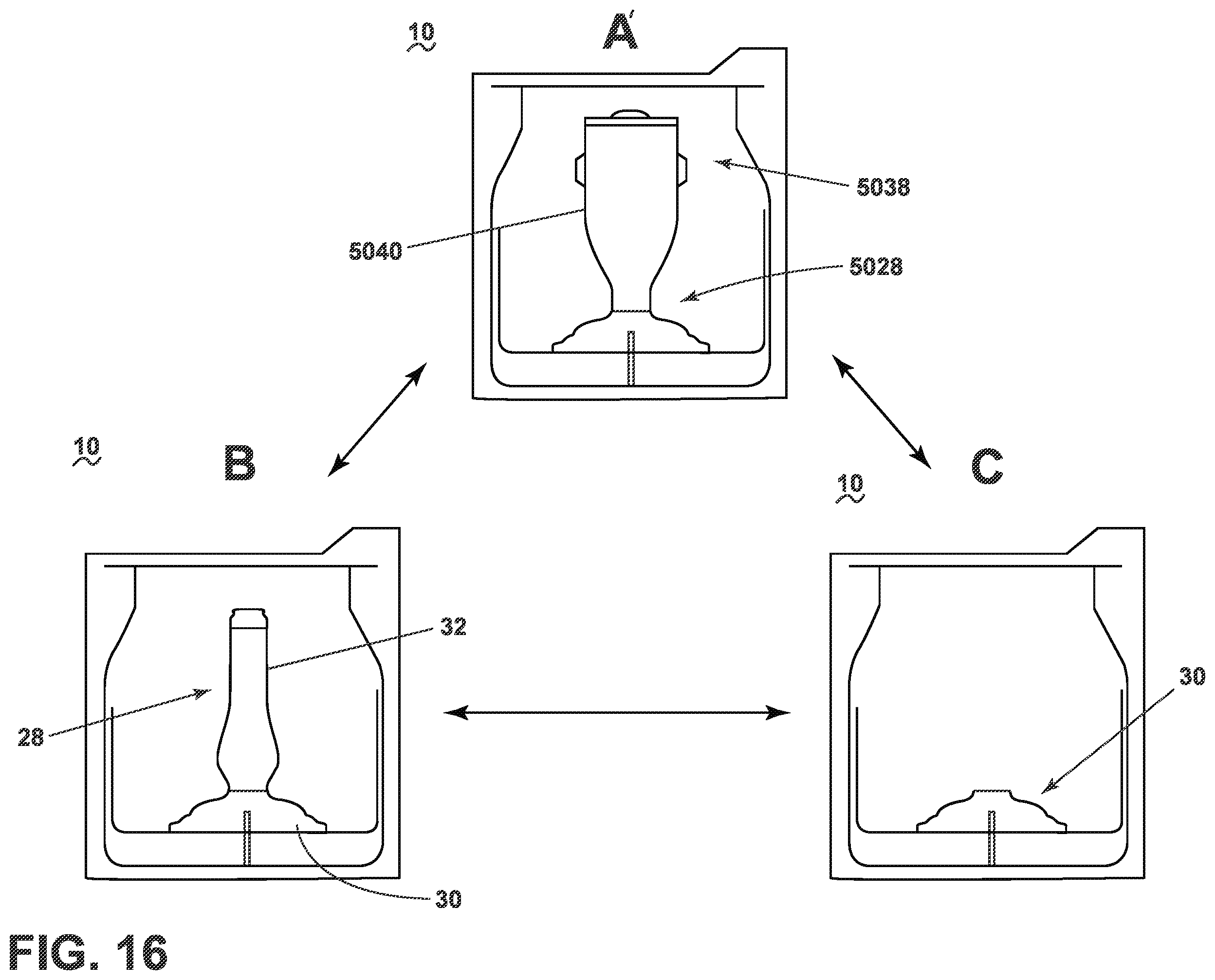 Patent US12351966 Figure 16 – Laundry treating system and kit for use with a laundry treating appliance