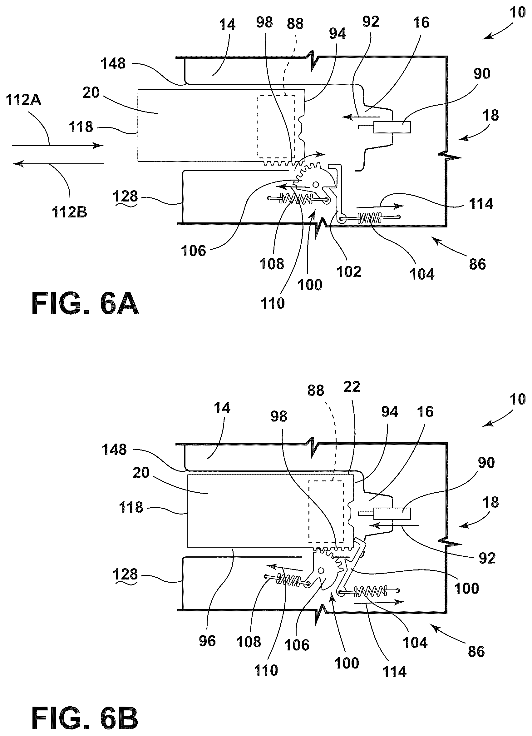 Patent US12351970 Figure 6 – Dispensing assembly for appliance