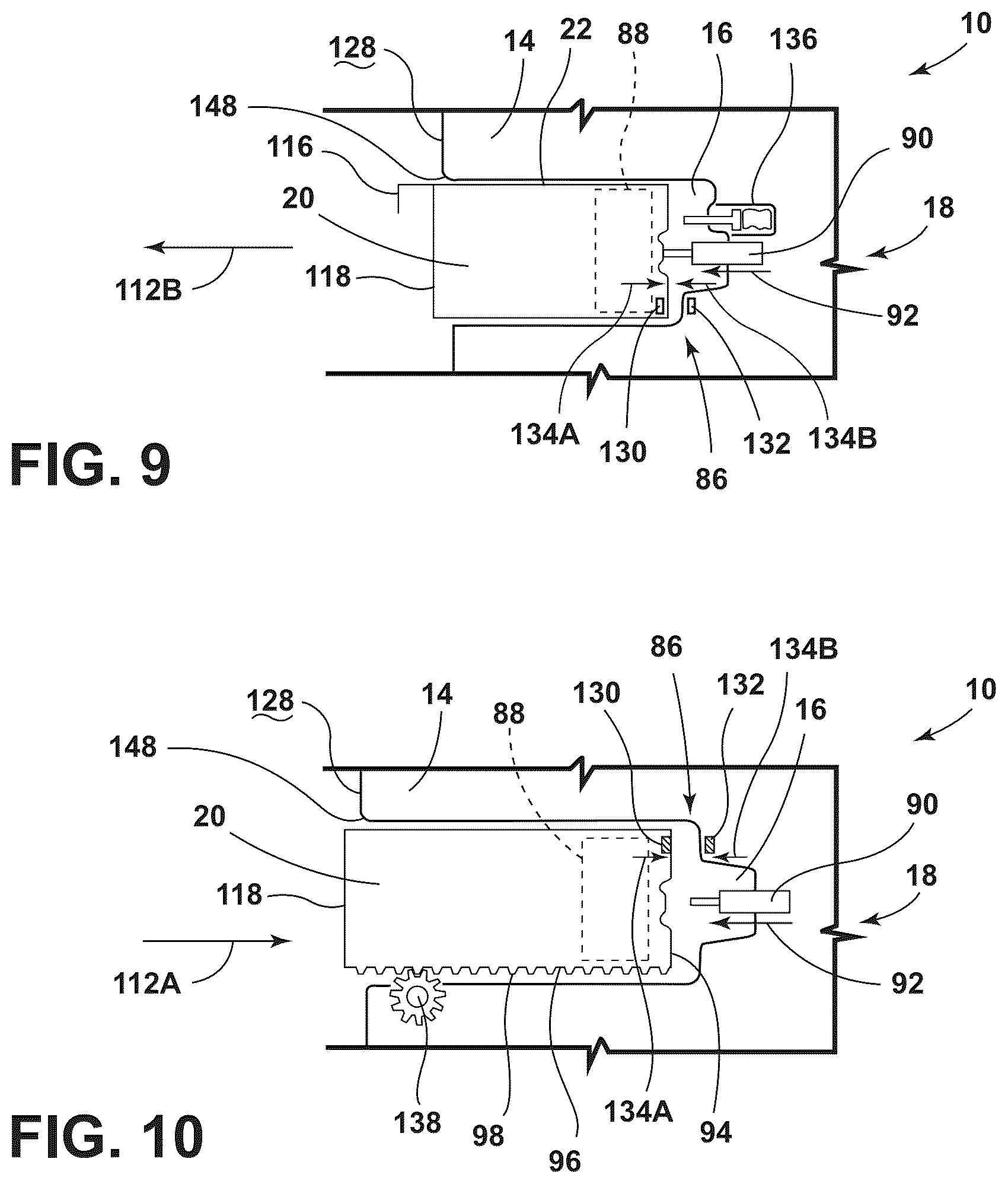 Patent US12351970 Figure 8 – Dispensing assembly for appliance