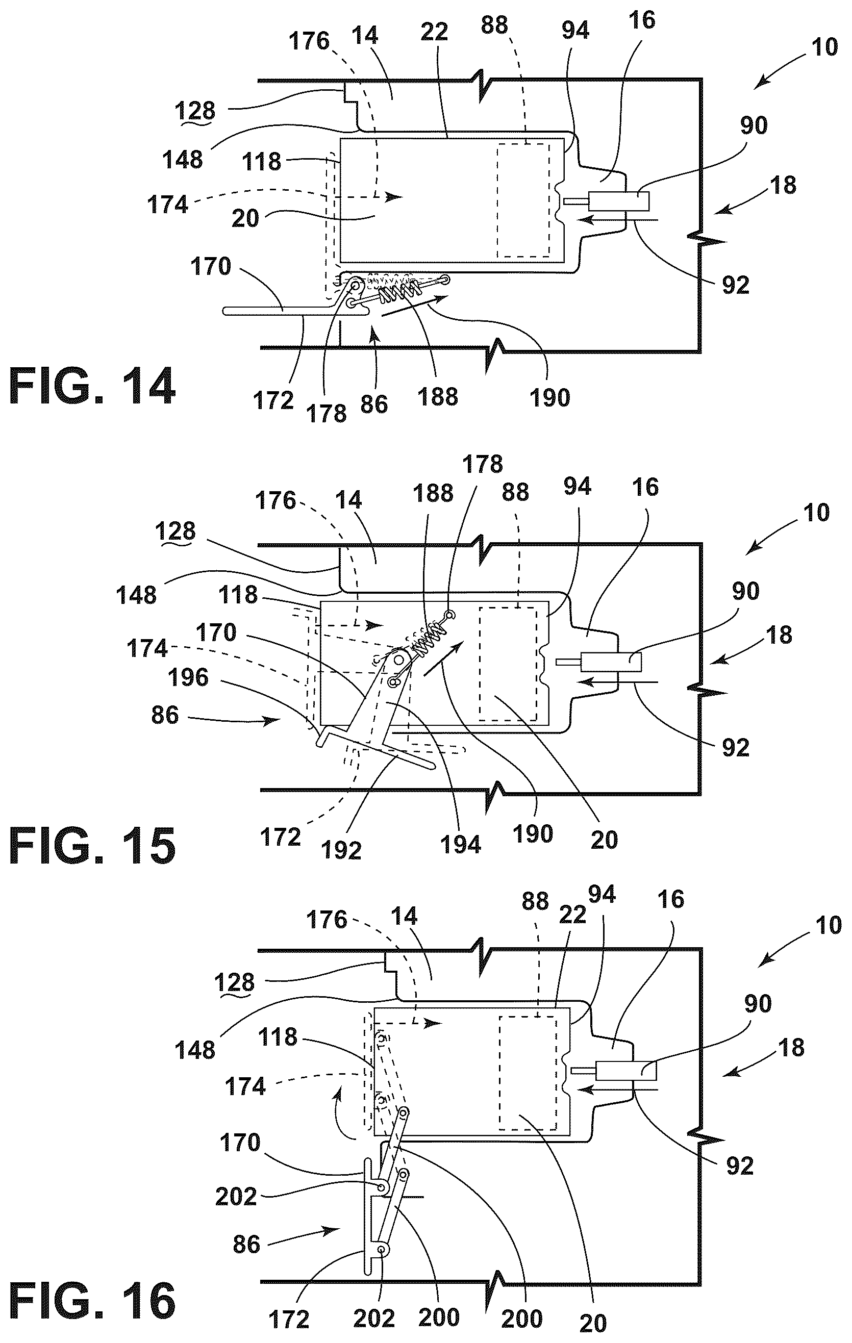 Patent US12351970 Figure 11 – Dispensing assembly for appliance
