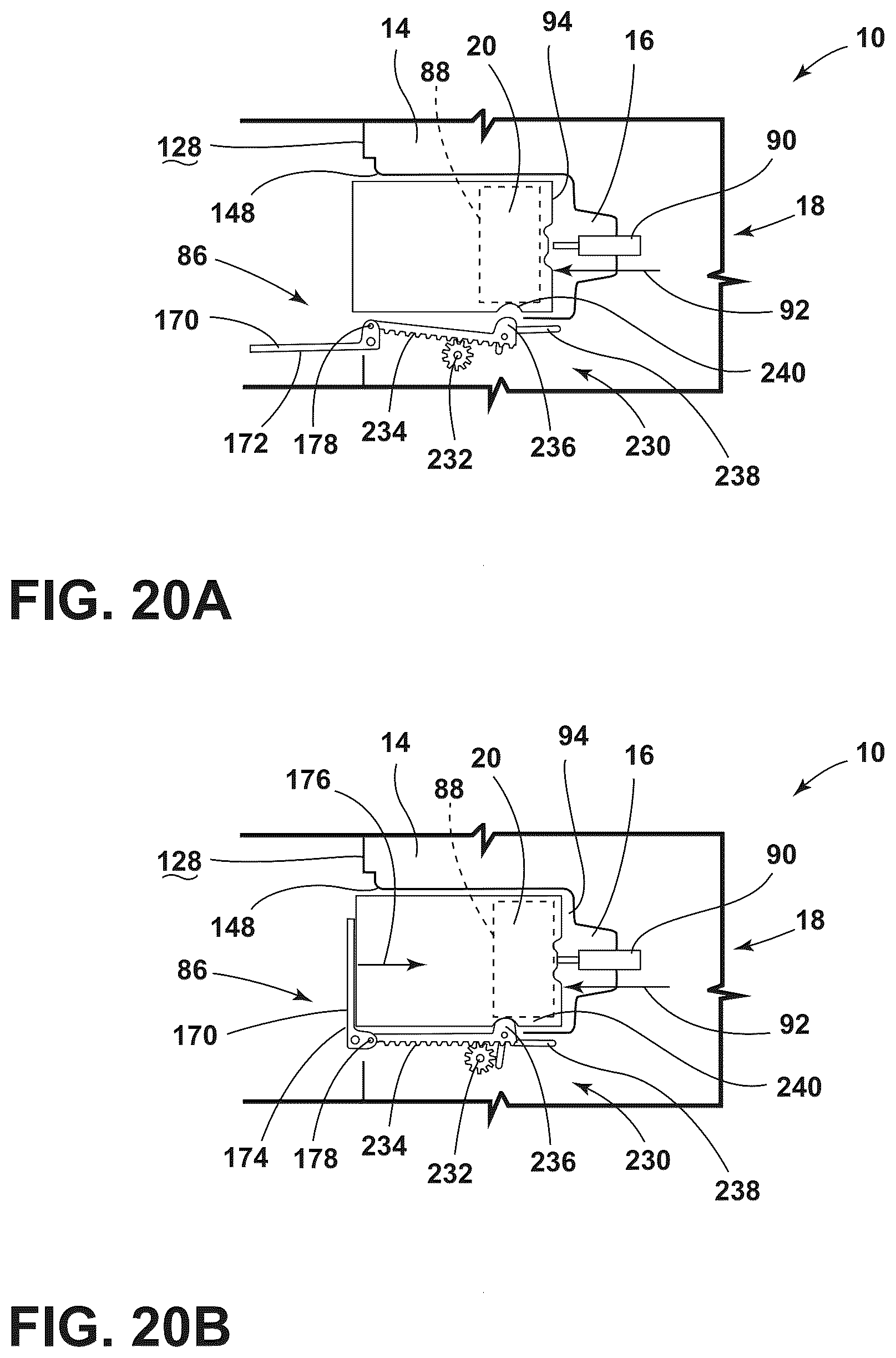 Patent US12351970 Figure 14 – Dispensing assembly for appliance