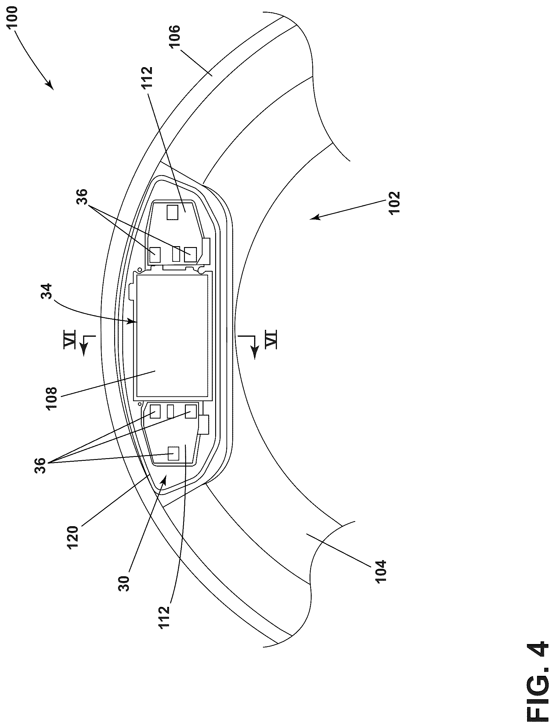 Patent US12351973 Figure 4 – Door assembly for a laundry treating appliance