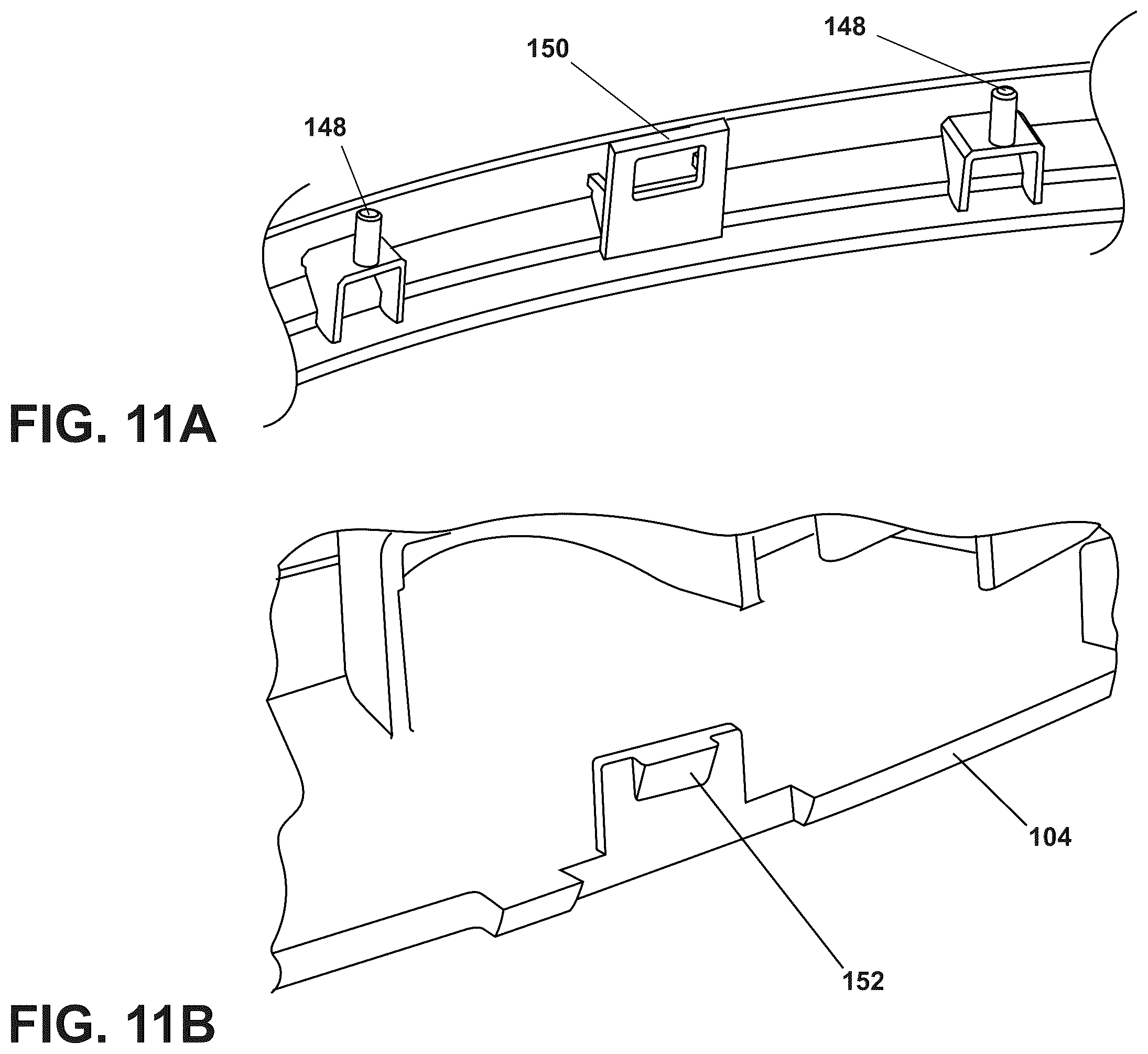 Patent US12351973 Figure 11 – Door assembly for a laundry treating appliance